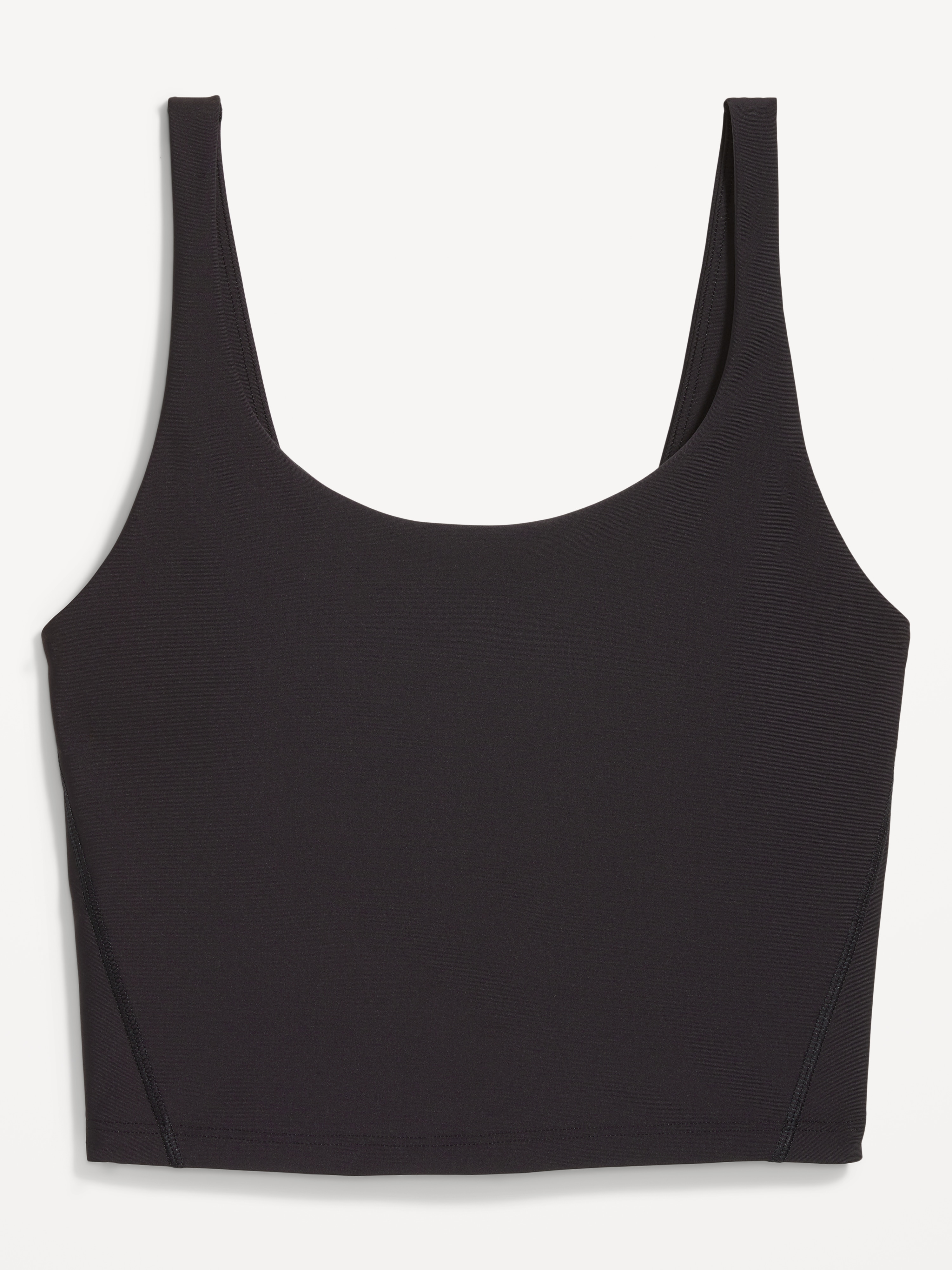 Light Support PowerSoft Longline Sports Bra - Black Jack - 3