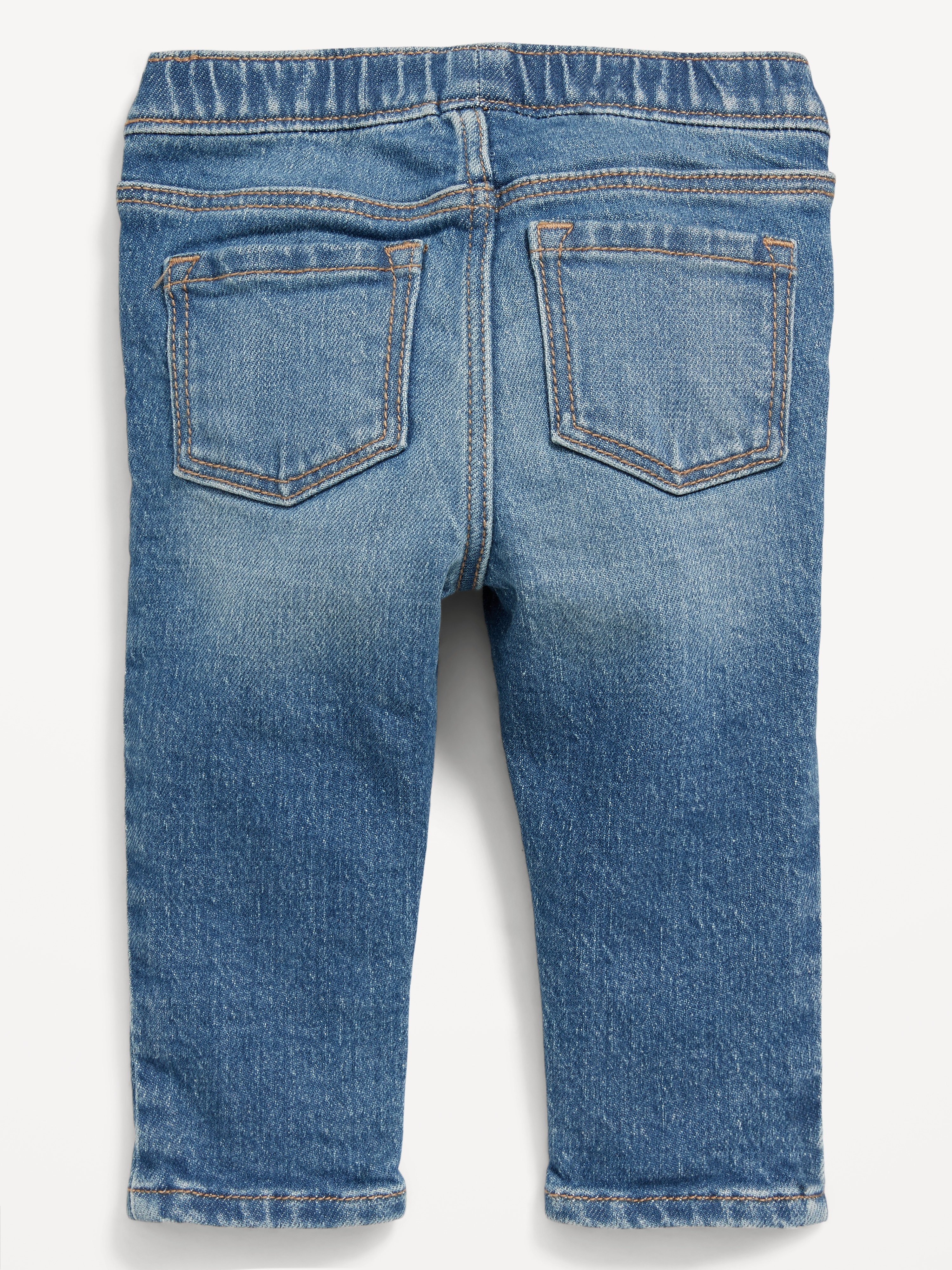 Unisex 360° Stretch Pull-On Skinny Jeans for Baby - Medium Wash - 2