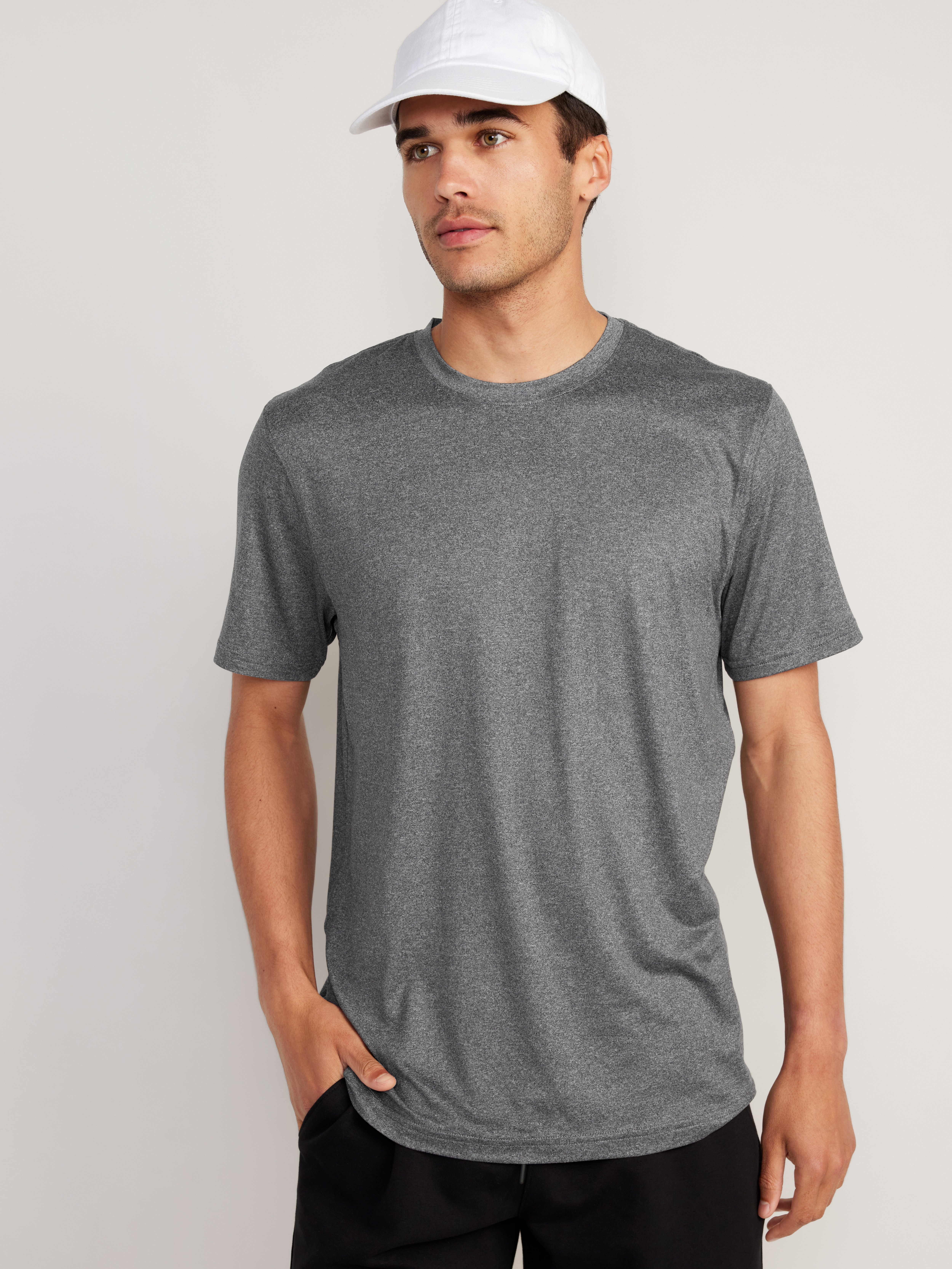 CloudMotion  T-Shirt - Dark Heather Gray - 1