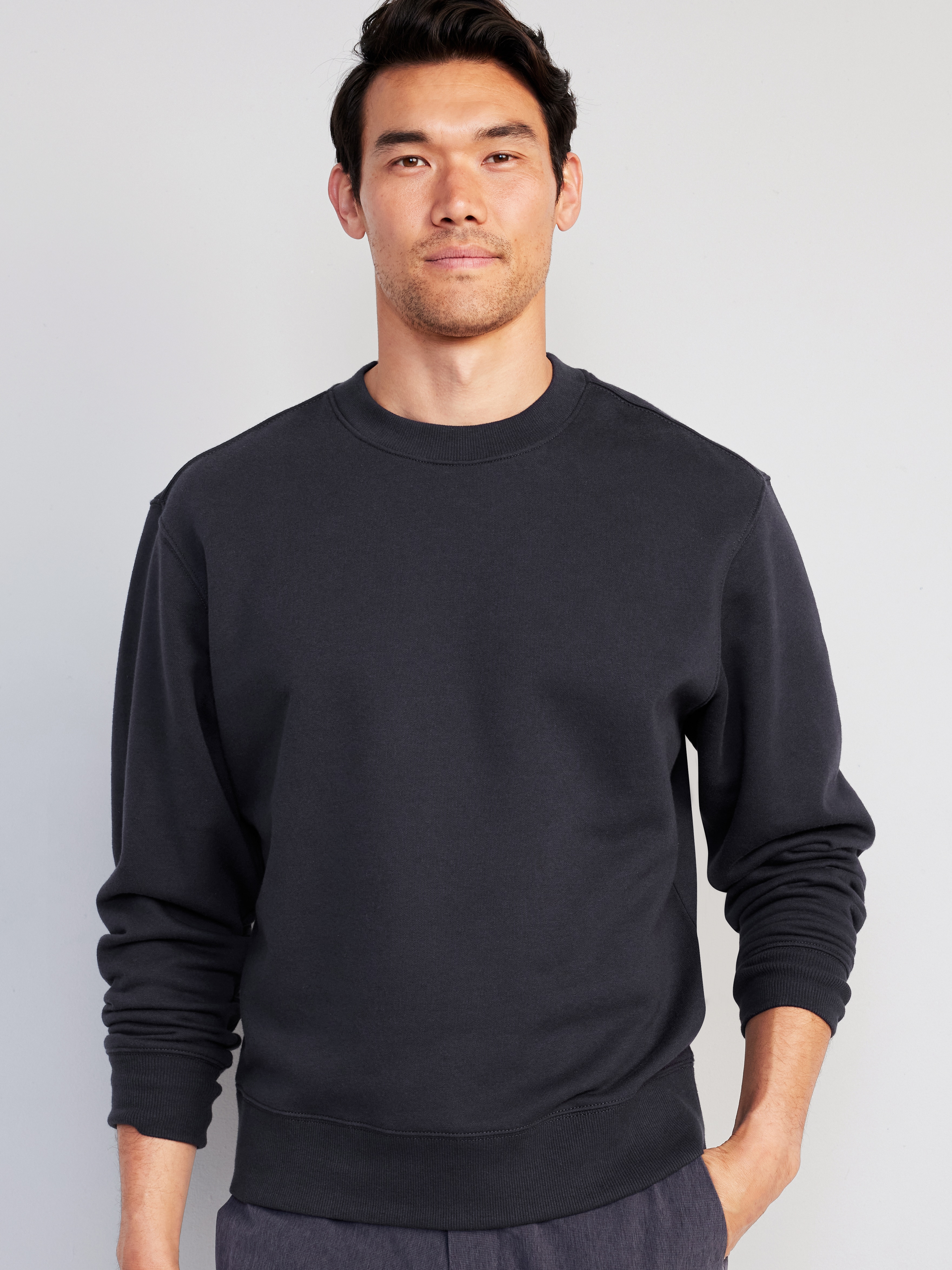 Graphic Rotation Sweatshirt - Moire Navy - 1