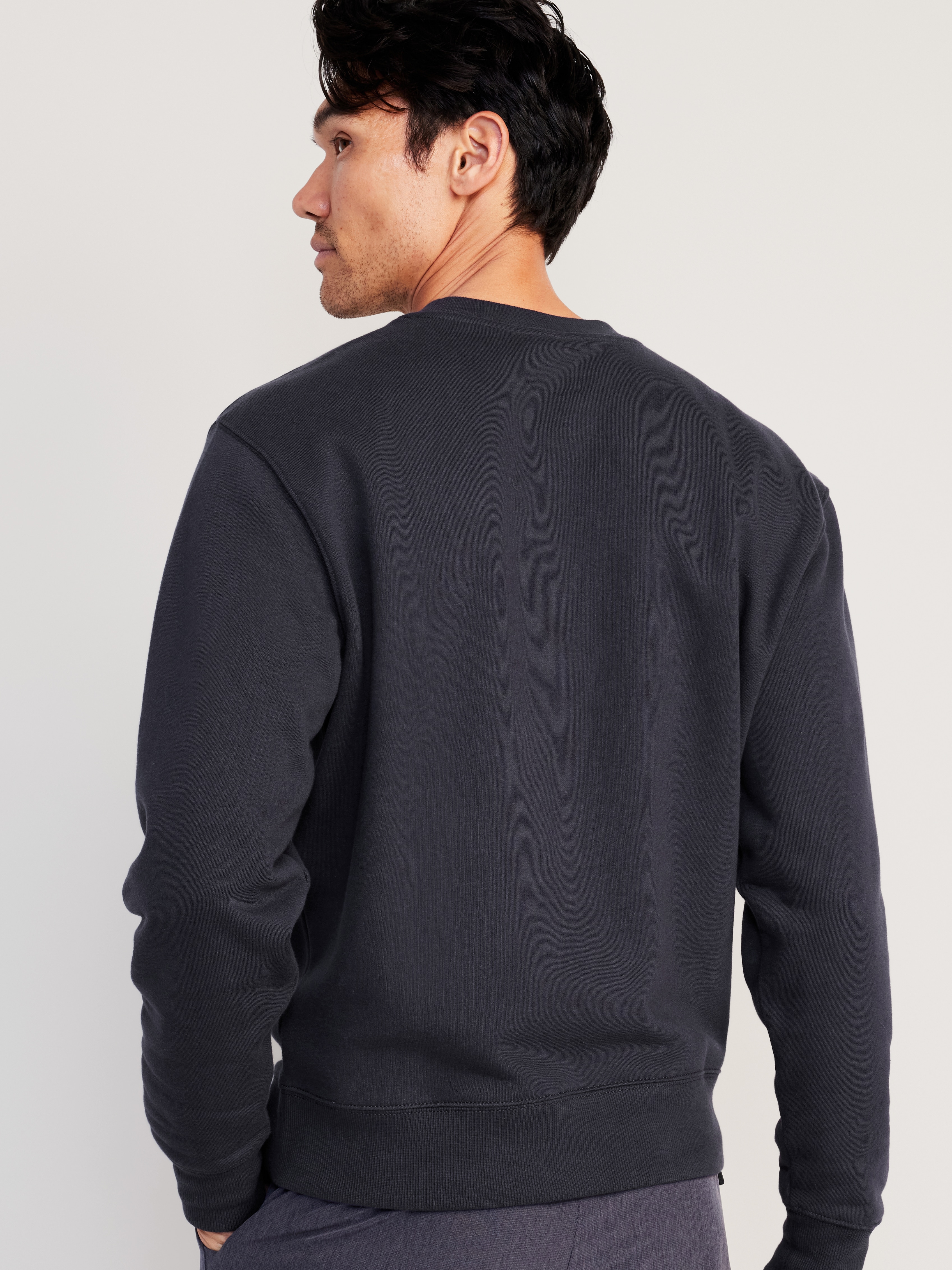 Graphic Rotation Sweatshirt - Moire Navy - 2