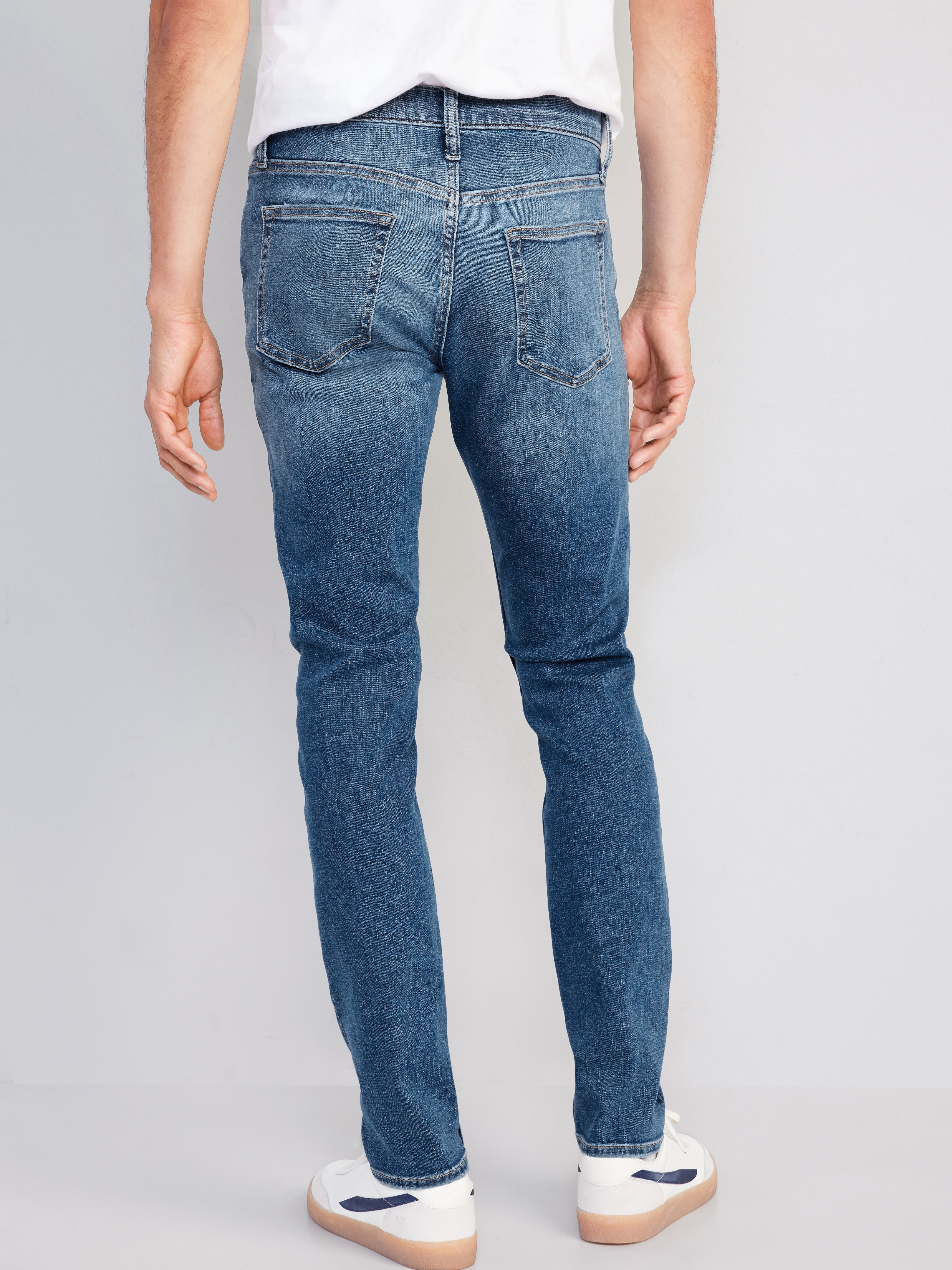 Slim 360° Tech Stretch Performance Jeans - Faded Medium - 2
