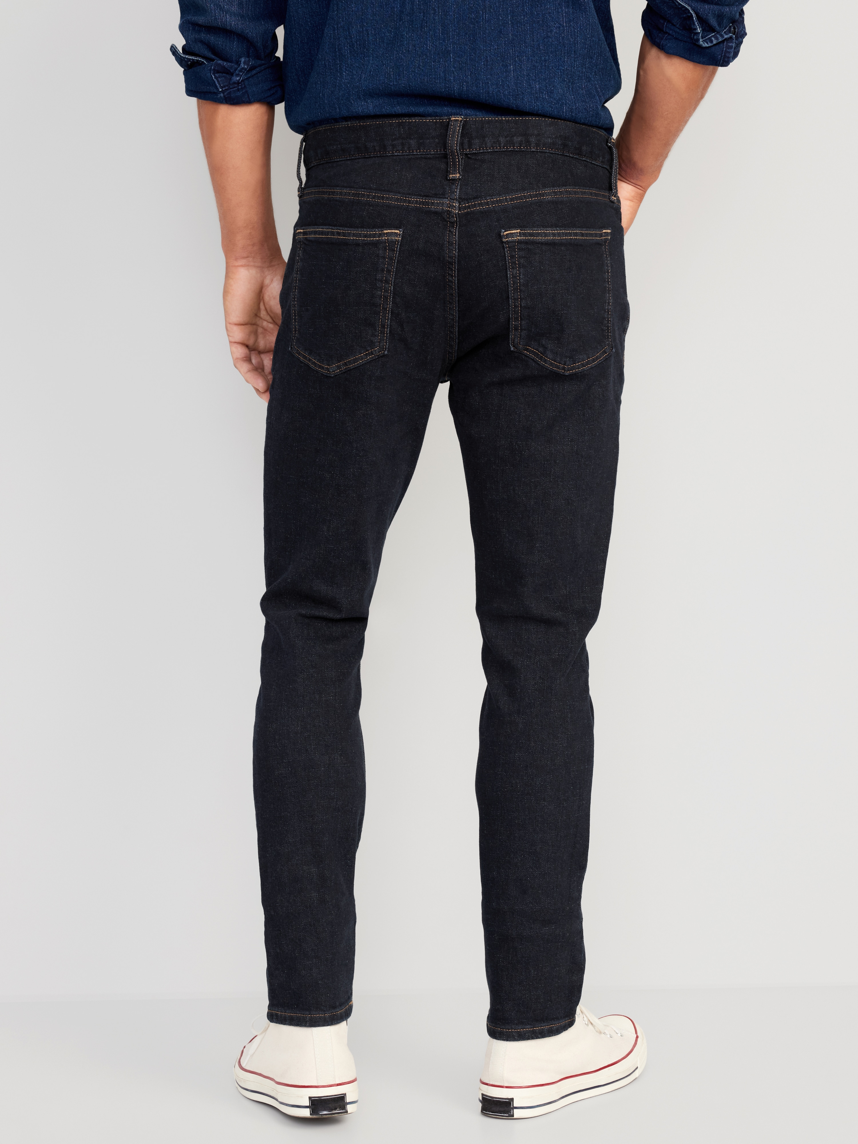 Skinny Built-In Flex Jeans - Dark Rinse - 2