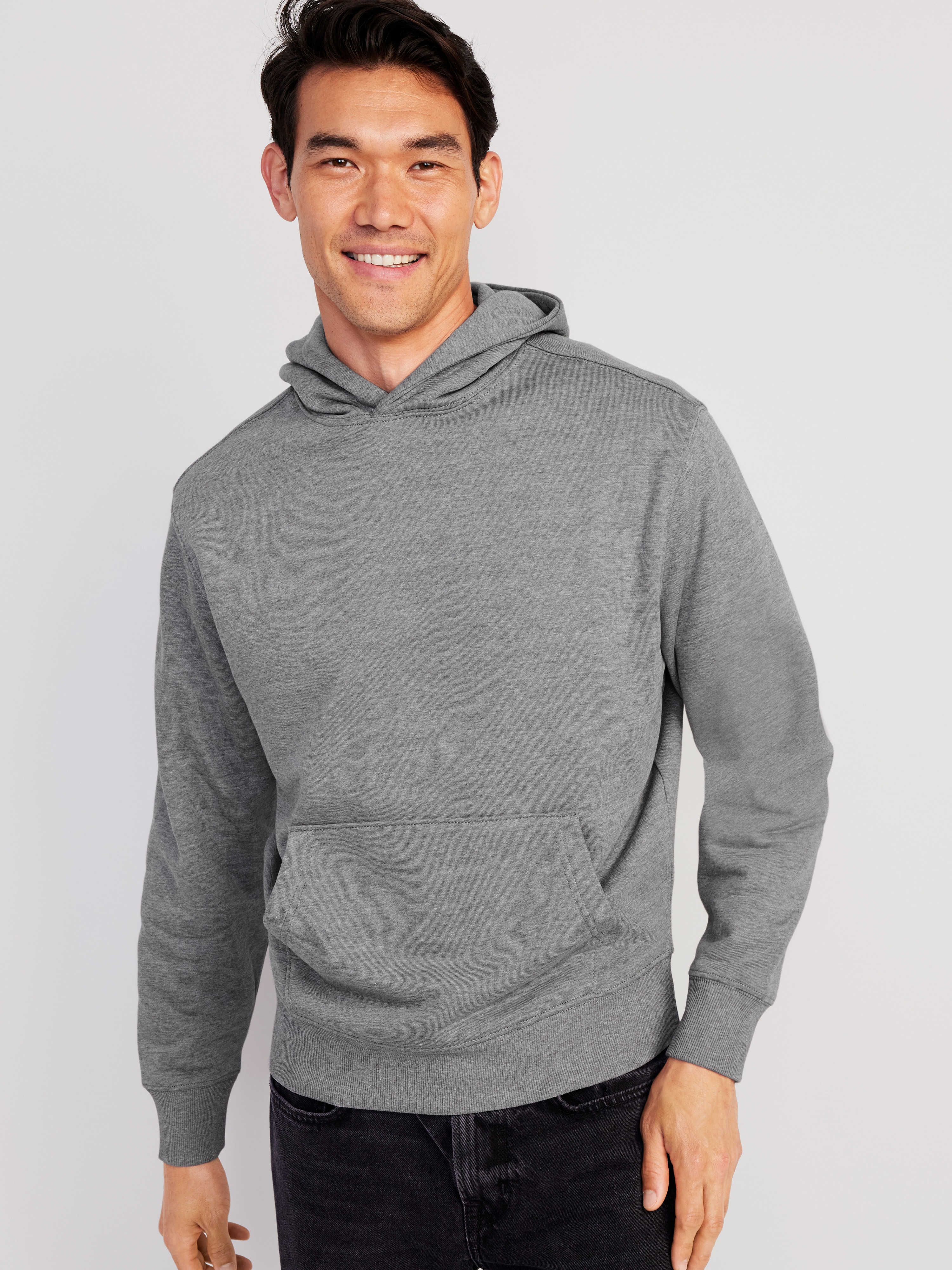 Washed Rotation Hoodie - Dark Heather Gray - 1
