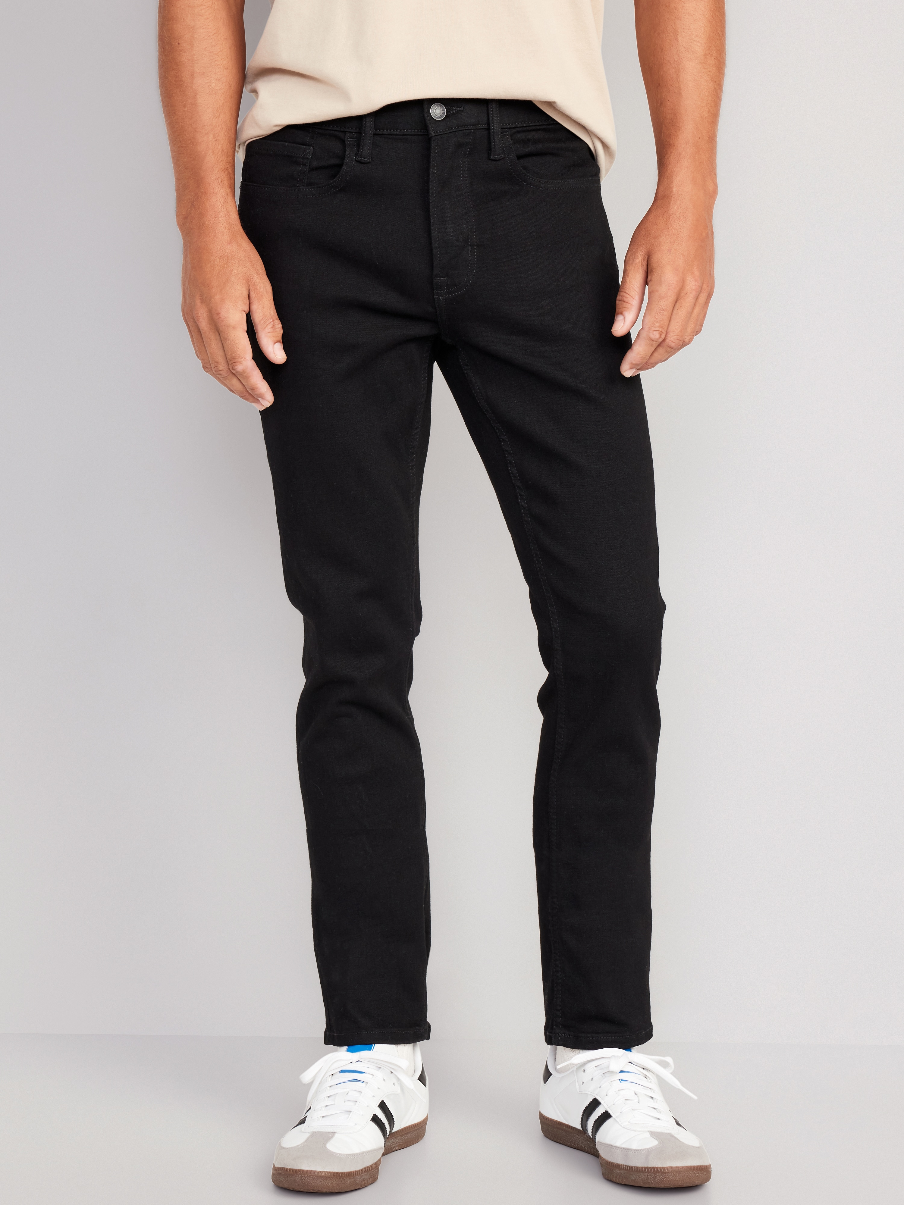 Slim 360° Tech Stretch Performance Jeans - Black Rinse - 1