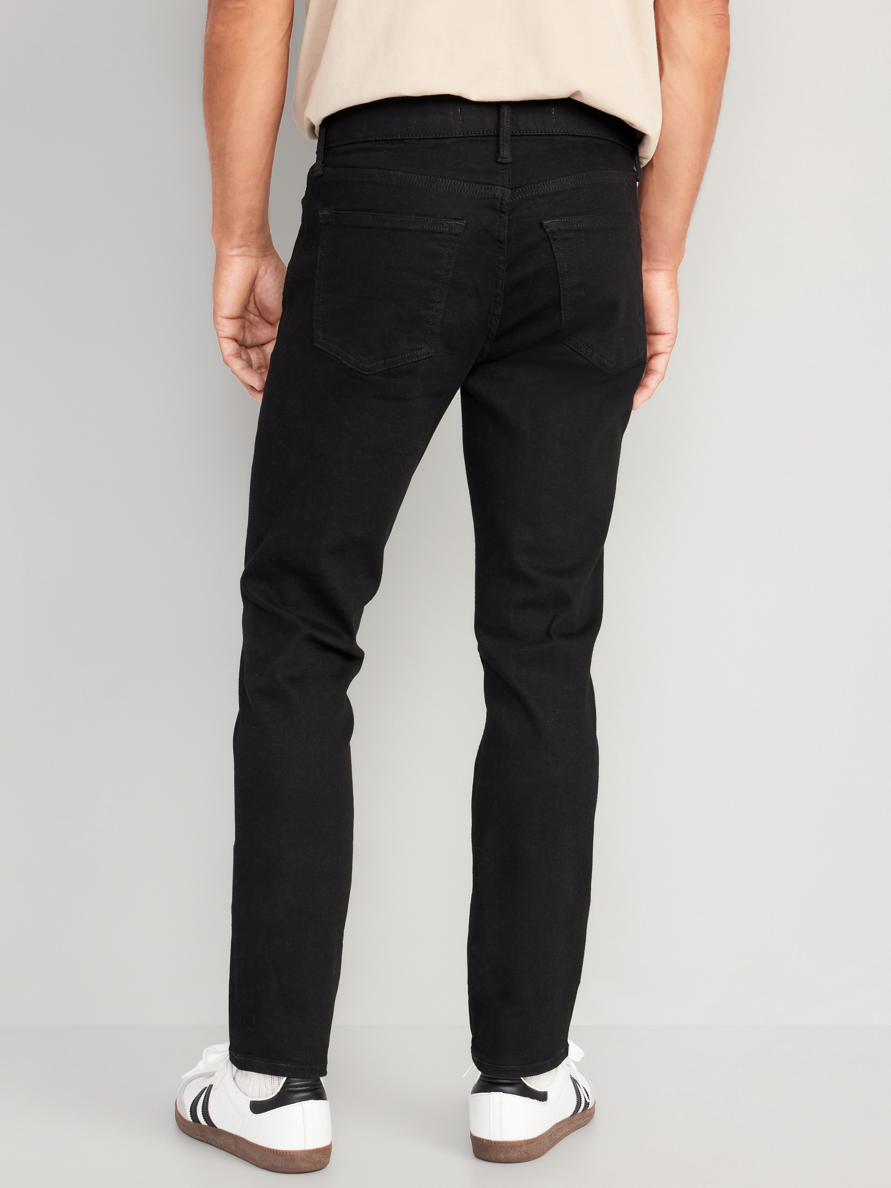 Slim 360° Tech Stretch Performance Jeans - Black Rinse - 2