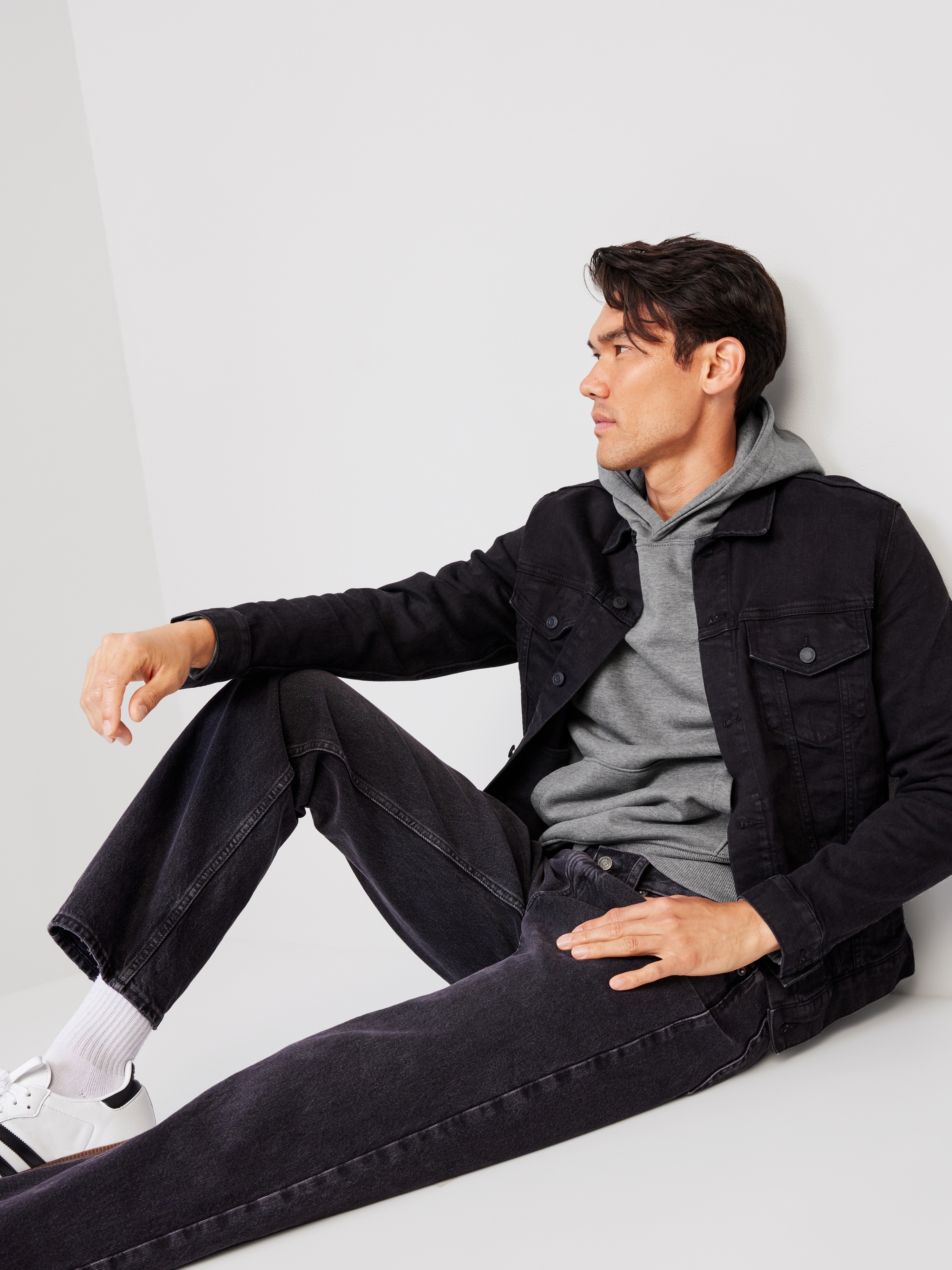 Washed Rotation Hoodie - Dark Heather Gray - 2