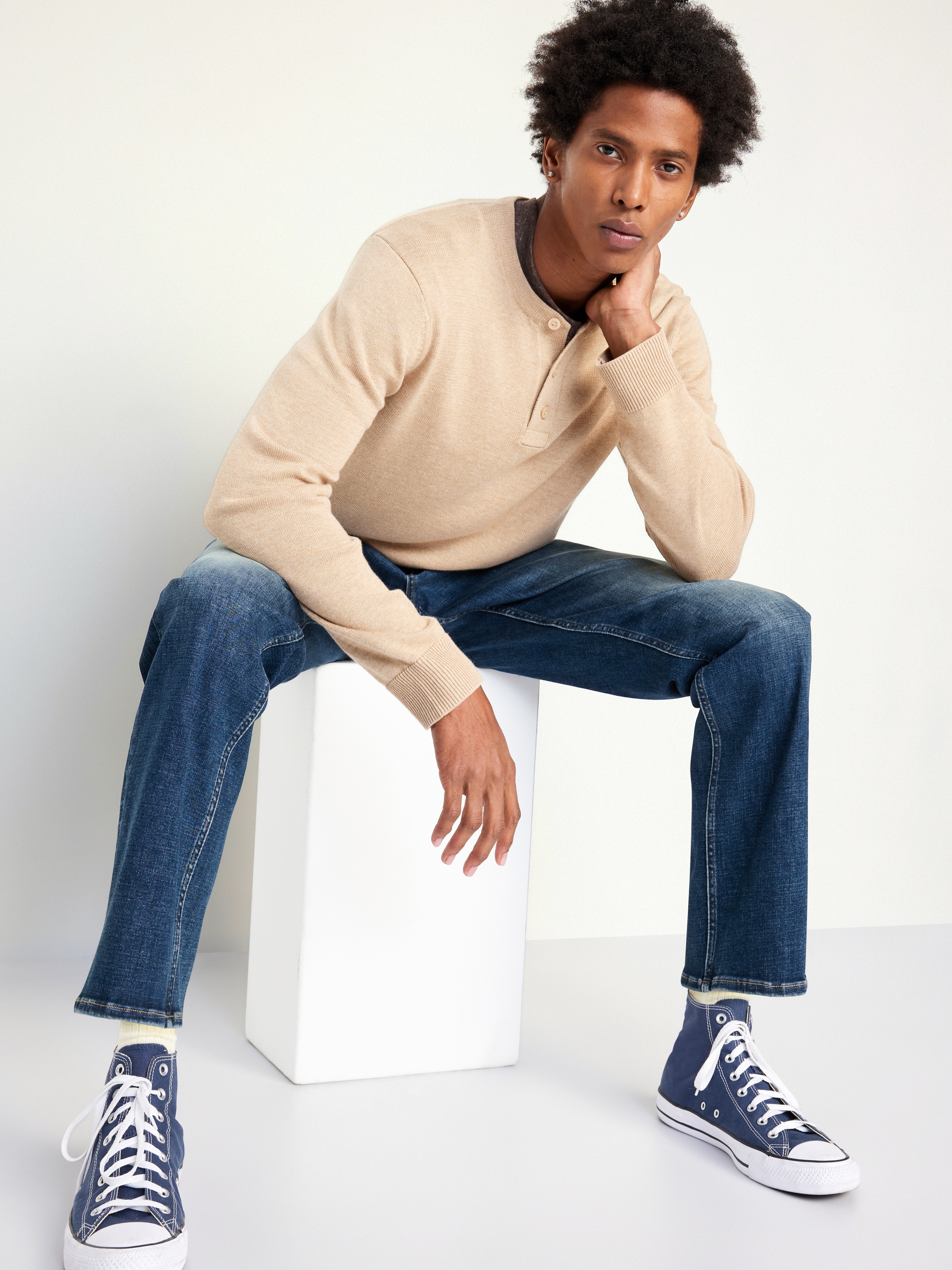 Straight 360° Tech Stretch Performance Jeans - Dark Faded - 3