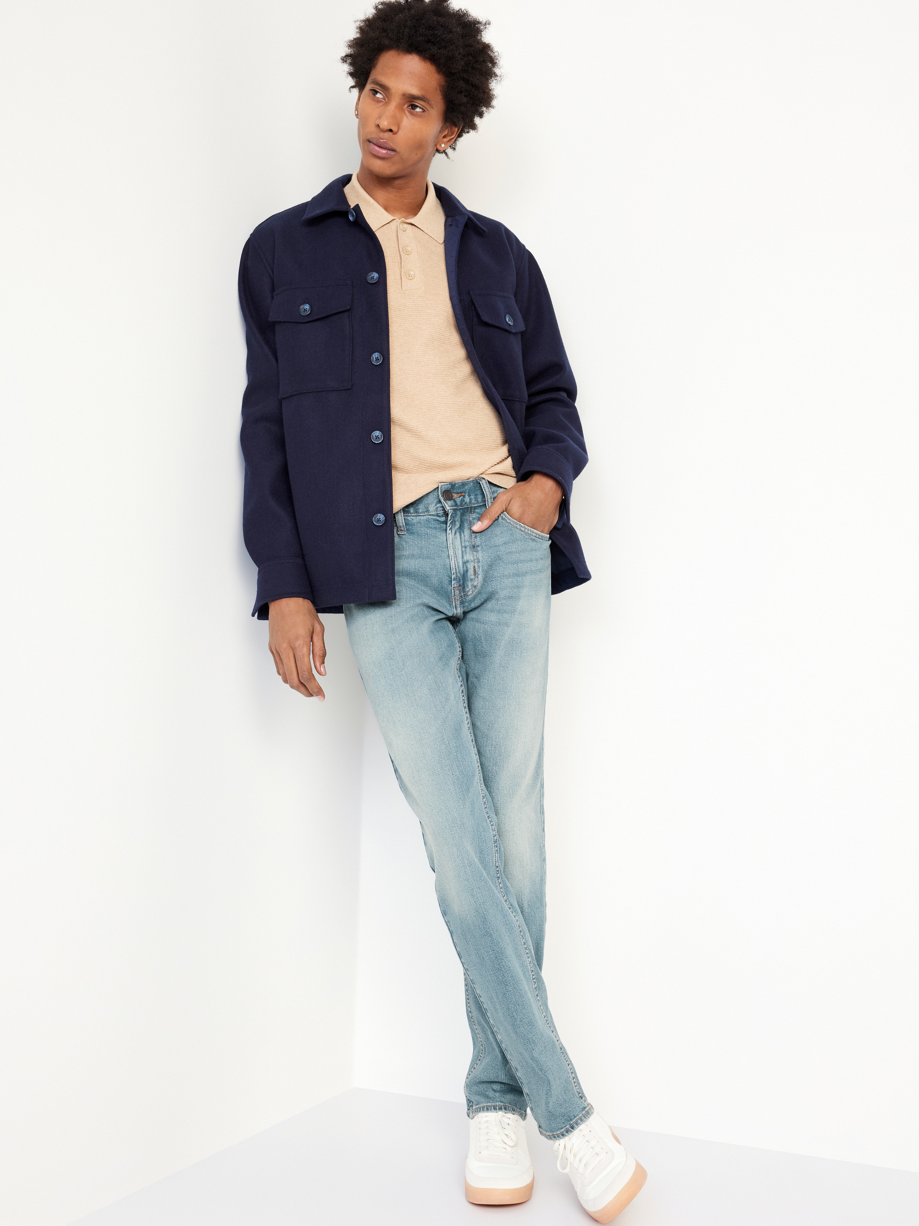 Slim Built-In-Flex Jeans - Light Wash - 3