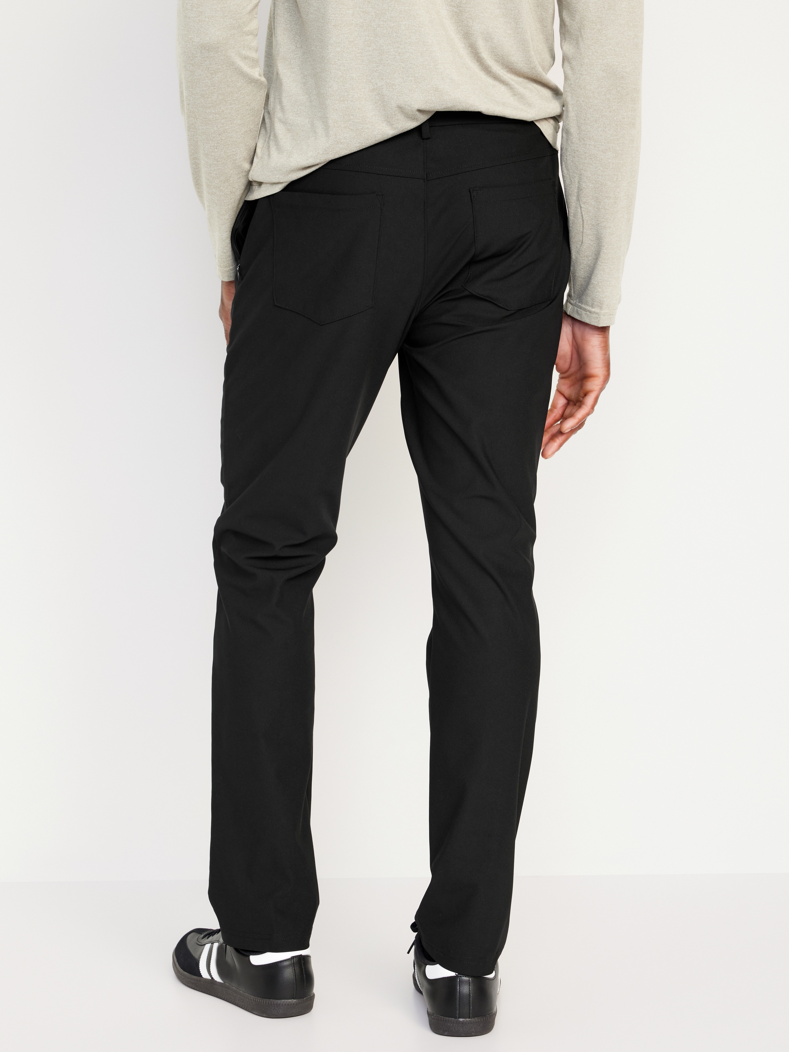 Slim Tech Hybrid Pants - Black Jack - 2