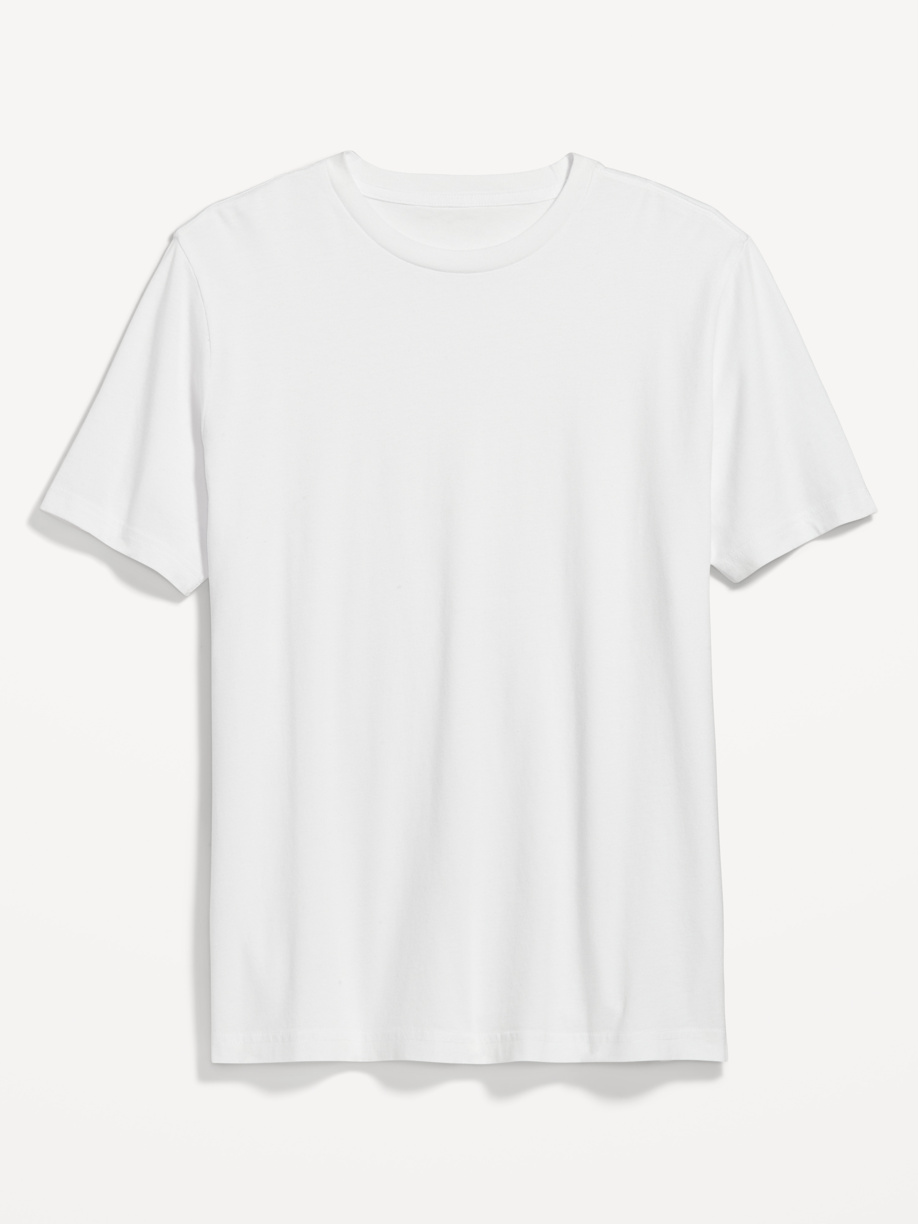 Soft-Washed Crew-Neck Short-Sleeve Tee - Calla Lily White - 4