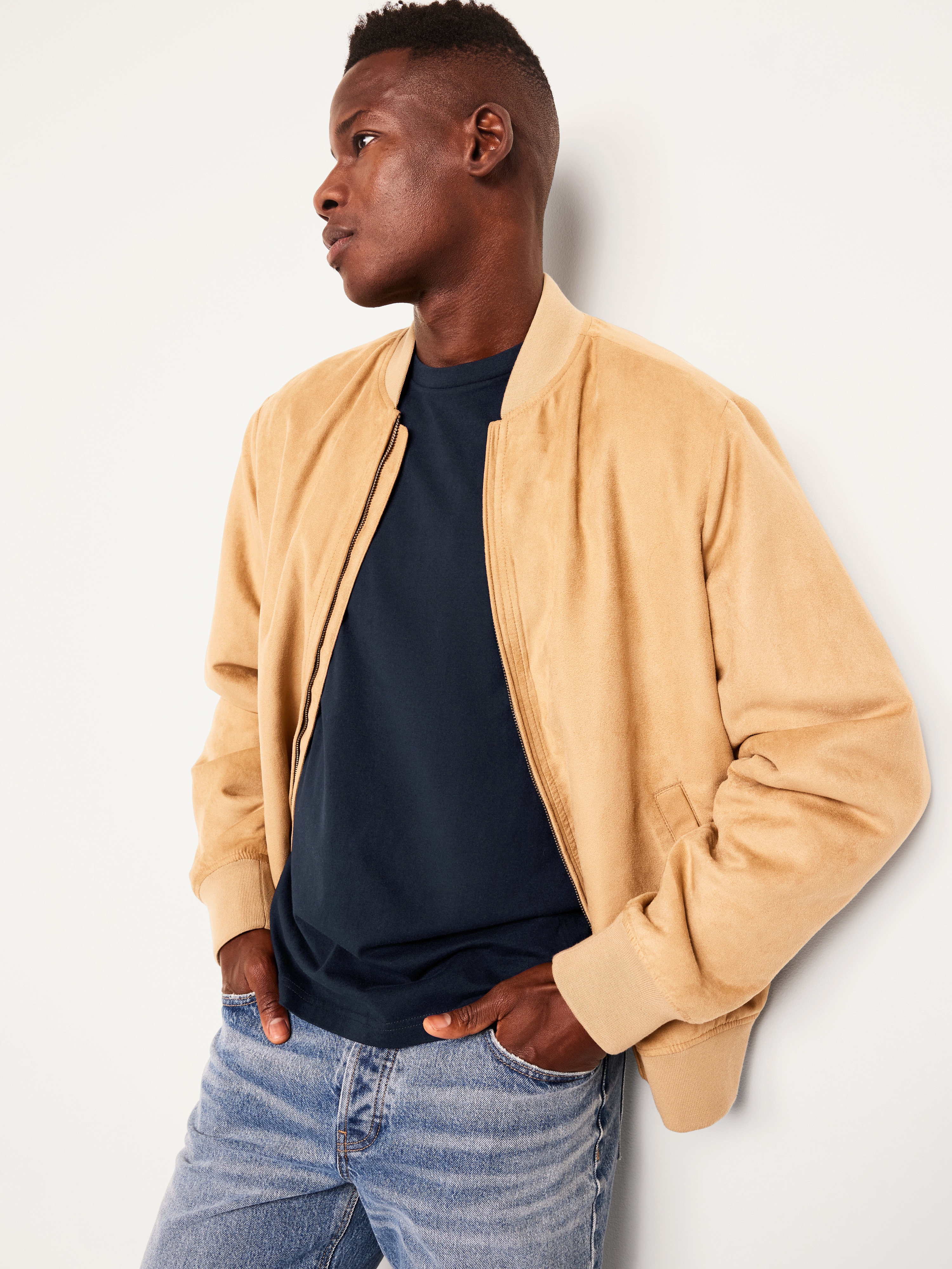 Soft-Washed Crew-Neck Short-Sleeve Tee - In the Navy - 3