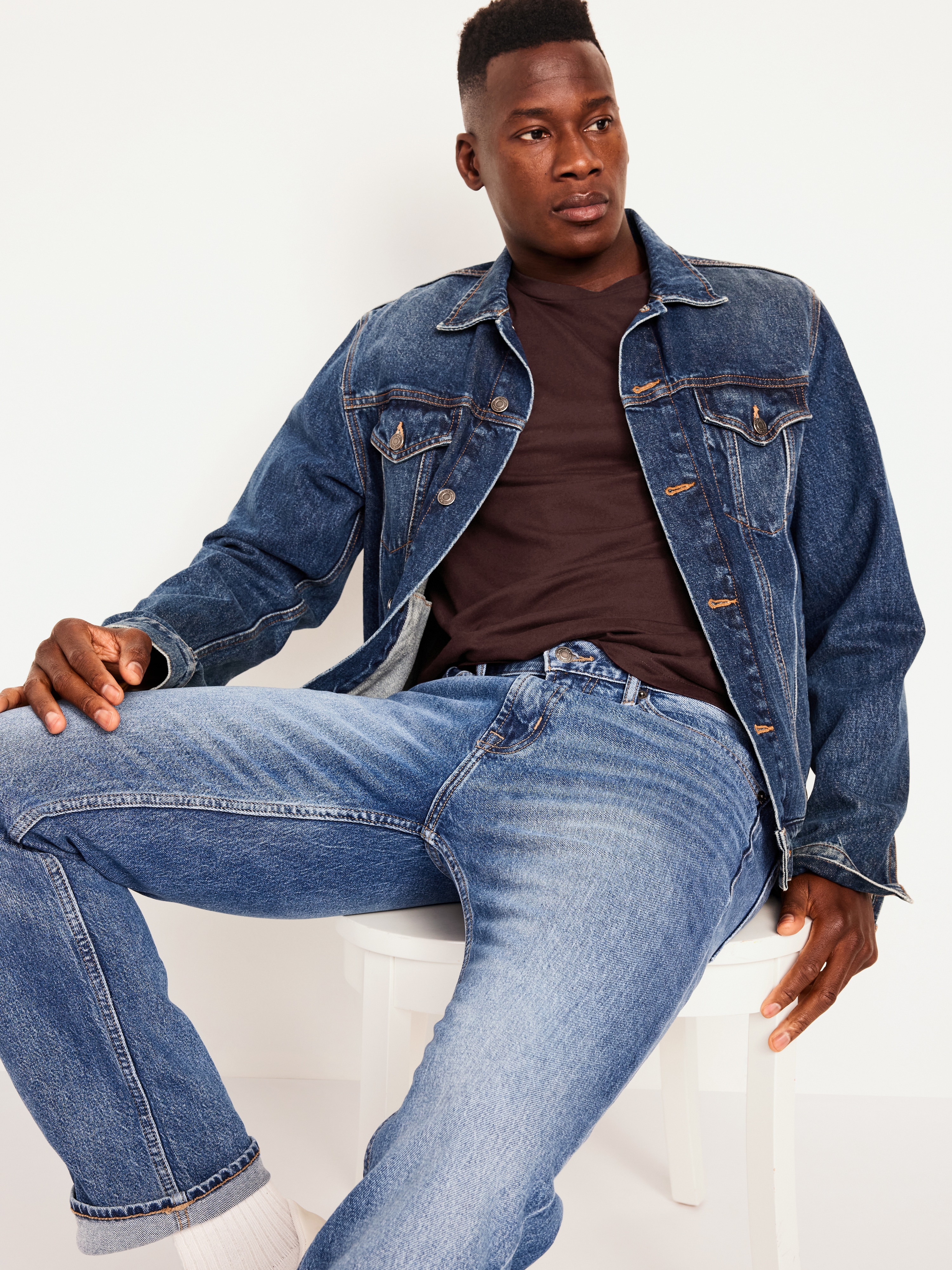 Soft-Washed Crew-Neck Short-Sleeve Tee - Raisin Arizona - 3