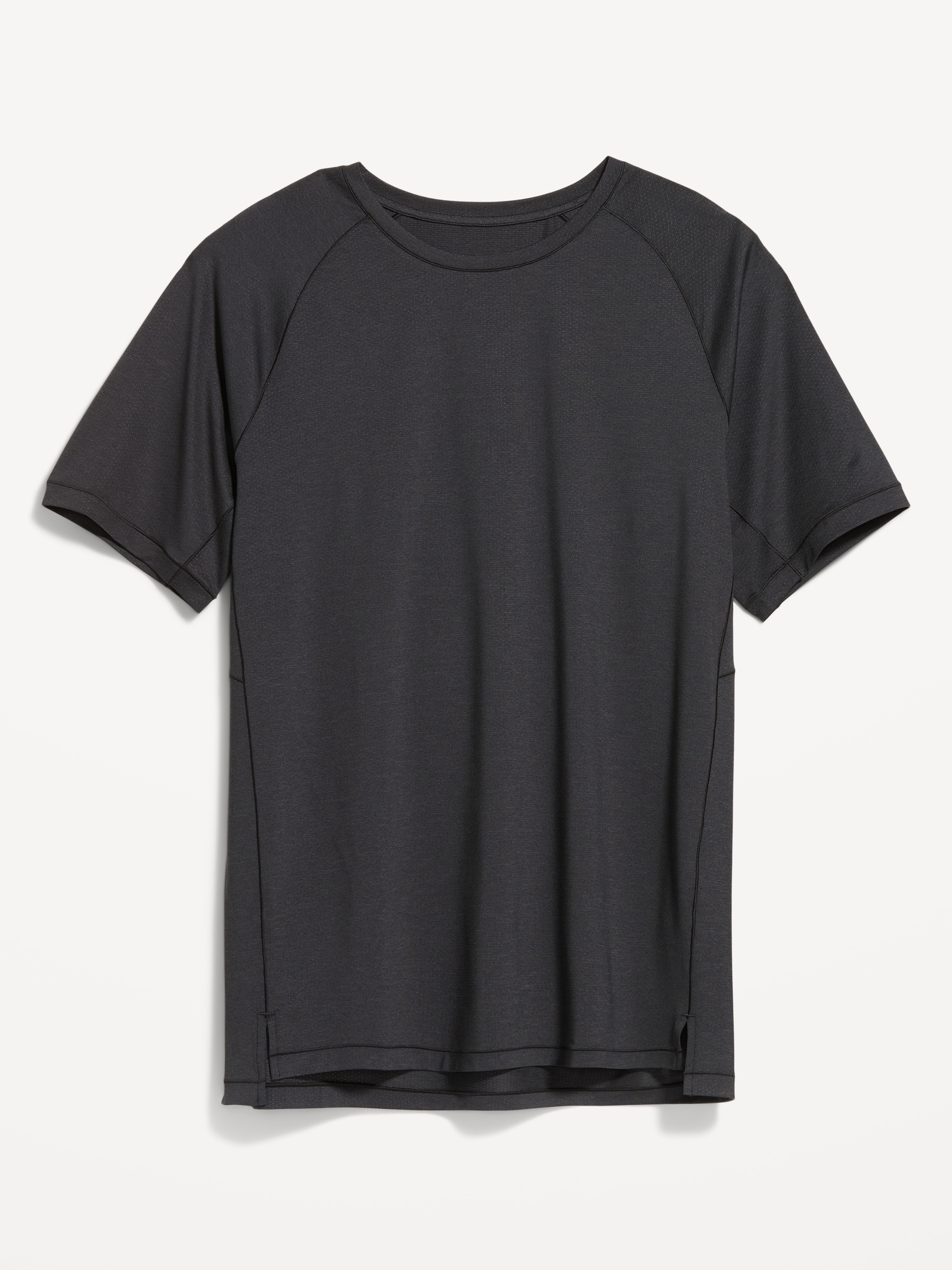 Slim Fit Performance Vent T-Shirt - Black Jack - 4