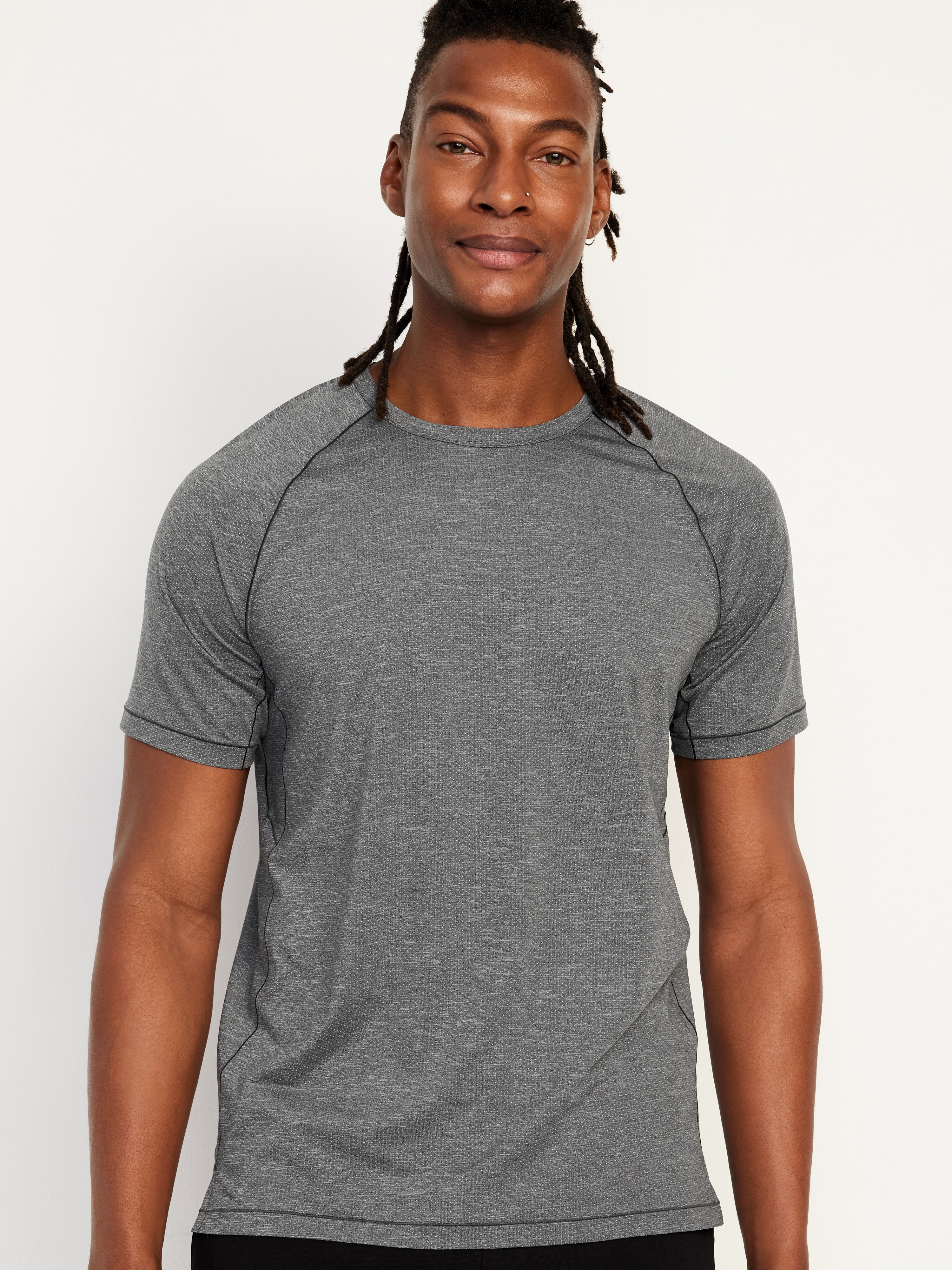 Slim Fit Performance Vent T-Shirt - Panther - 1