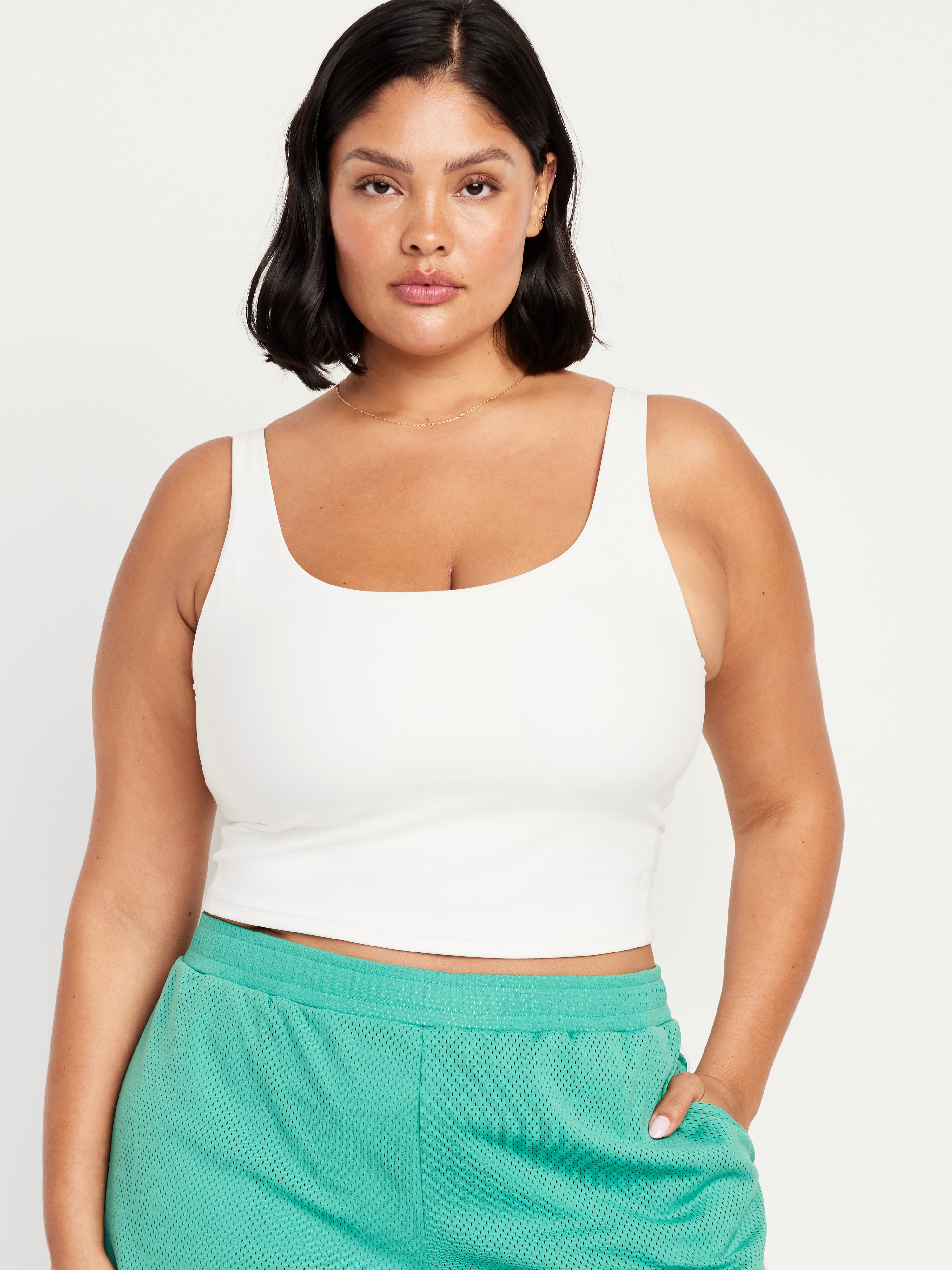 Light Support PowerSoft Longline Sports Bra - Magnolia - 7