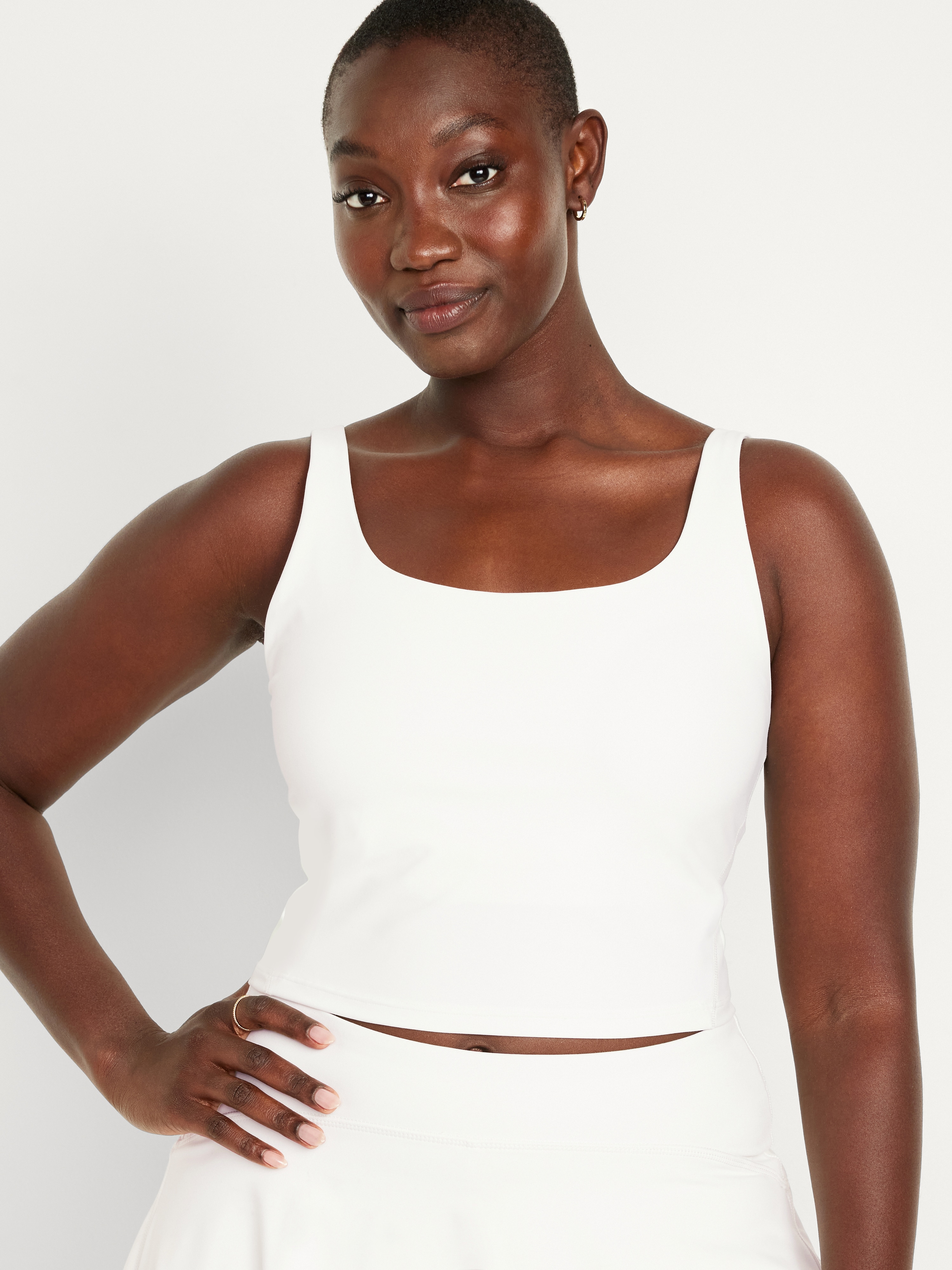 Light Support PowerSoft Longline Sports Bra - Magnolia - 5