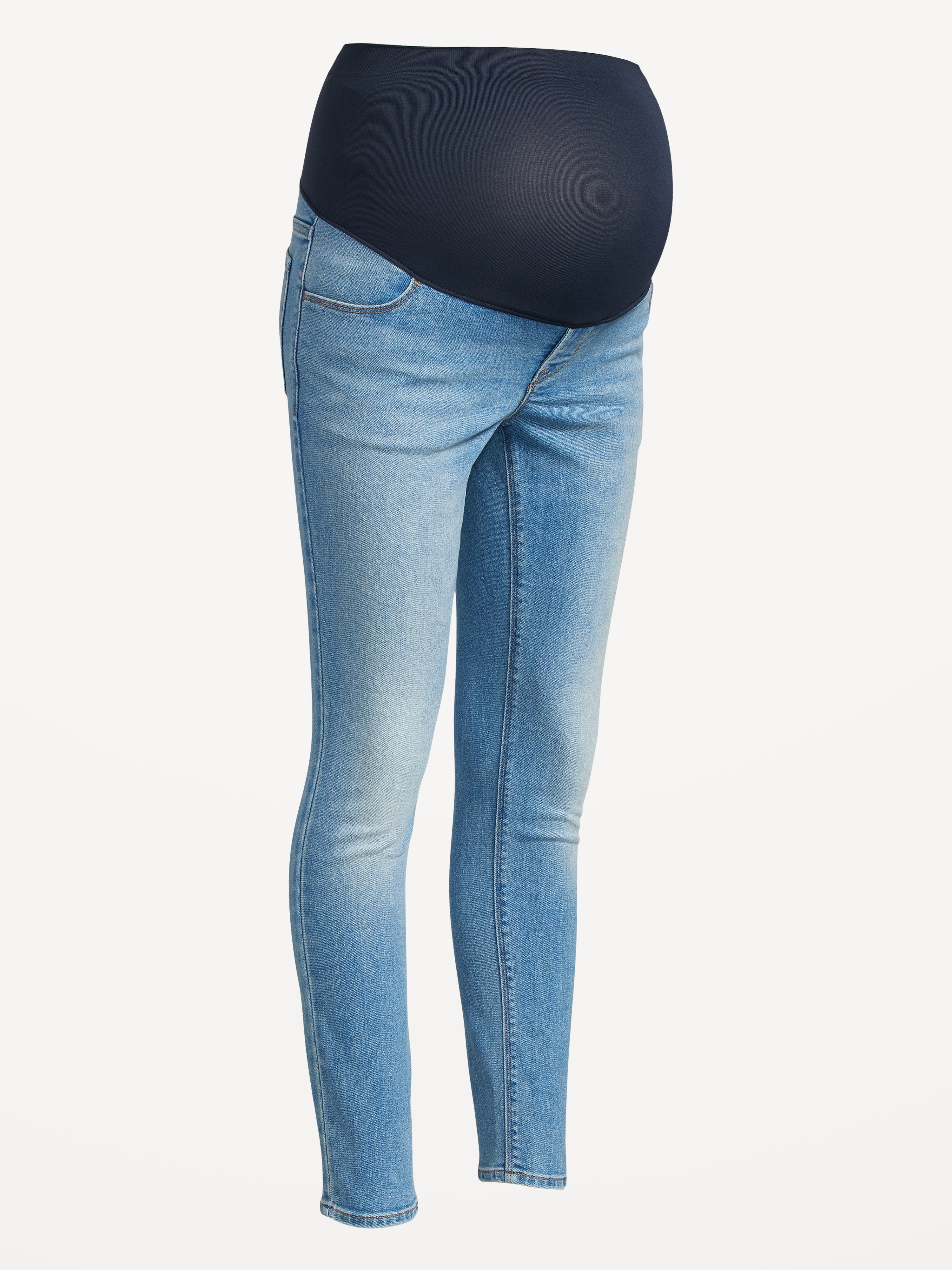 Maternity Full-Panel Skinny Jeans - San Catarina - 4