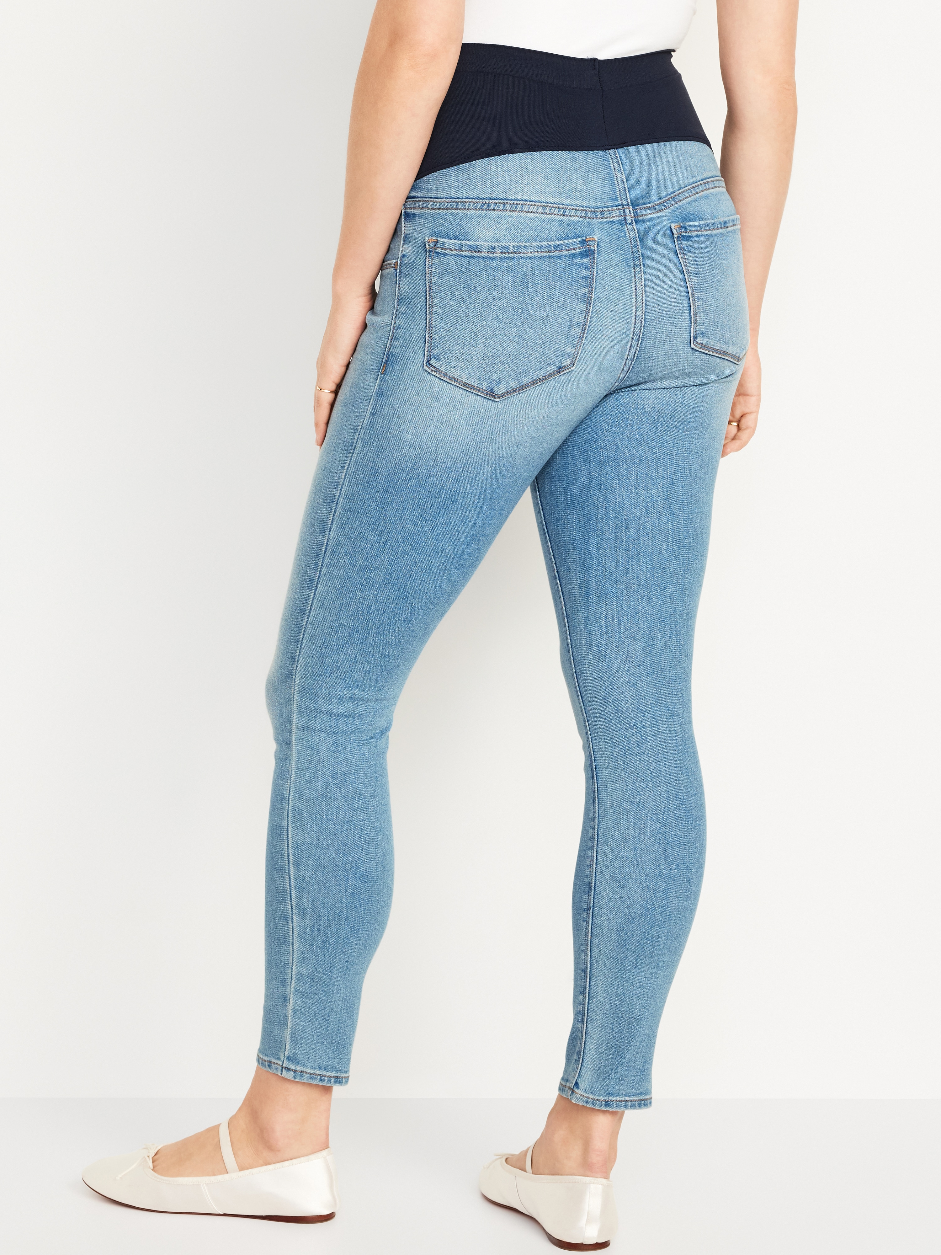 Maternity Full-Panel Skinny Jeans - San Catarina - 2