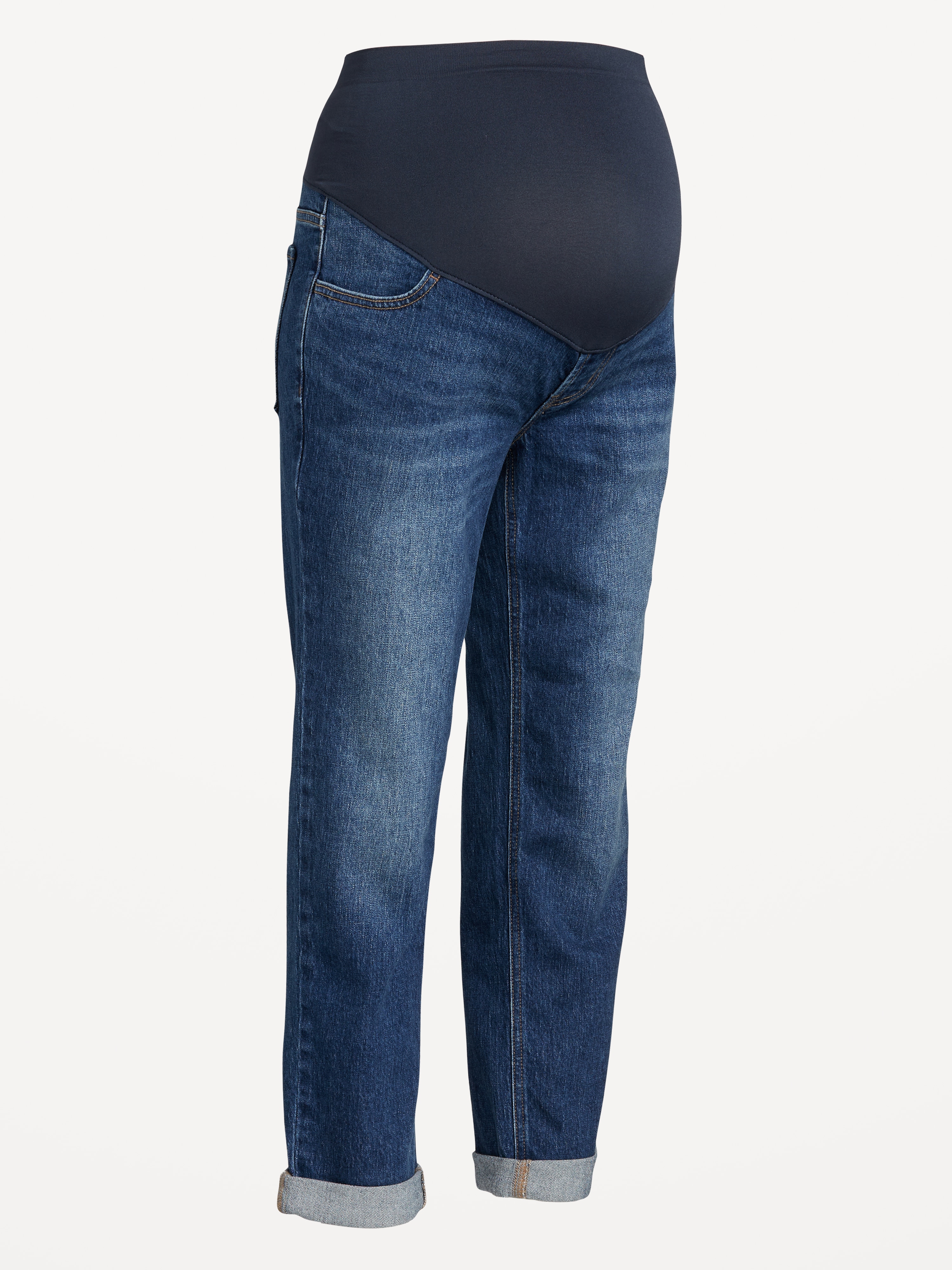 Maternity Full Panel Wow Boyfriend Jeans - Aster - 4