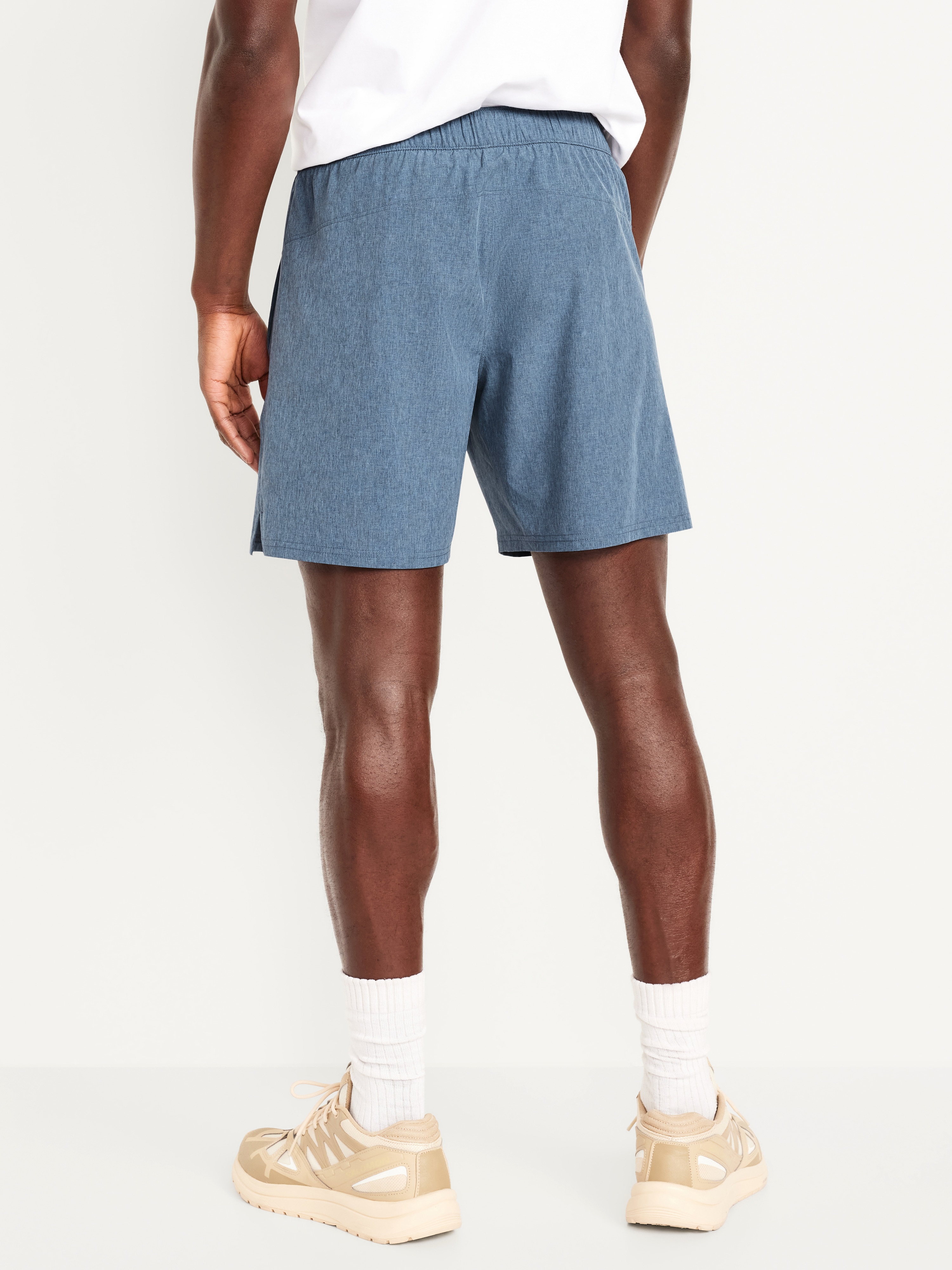 StretchTech Workout Shorts -- 7-inch inseam - Wintry Waters - 2