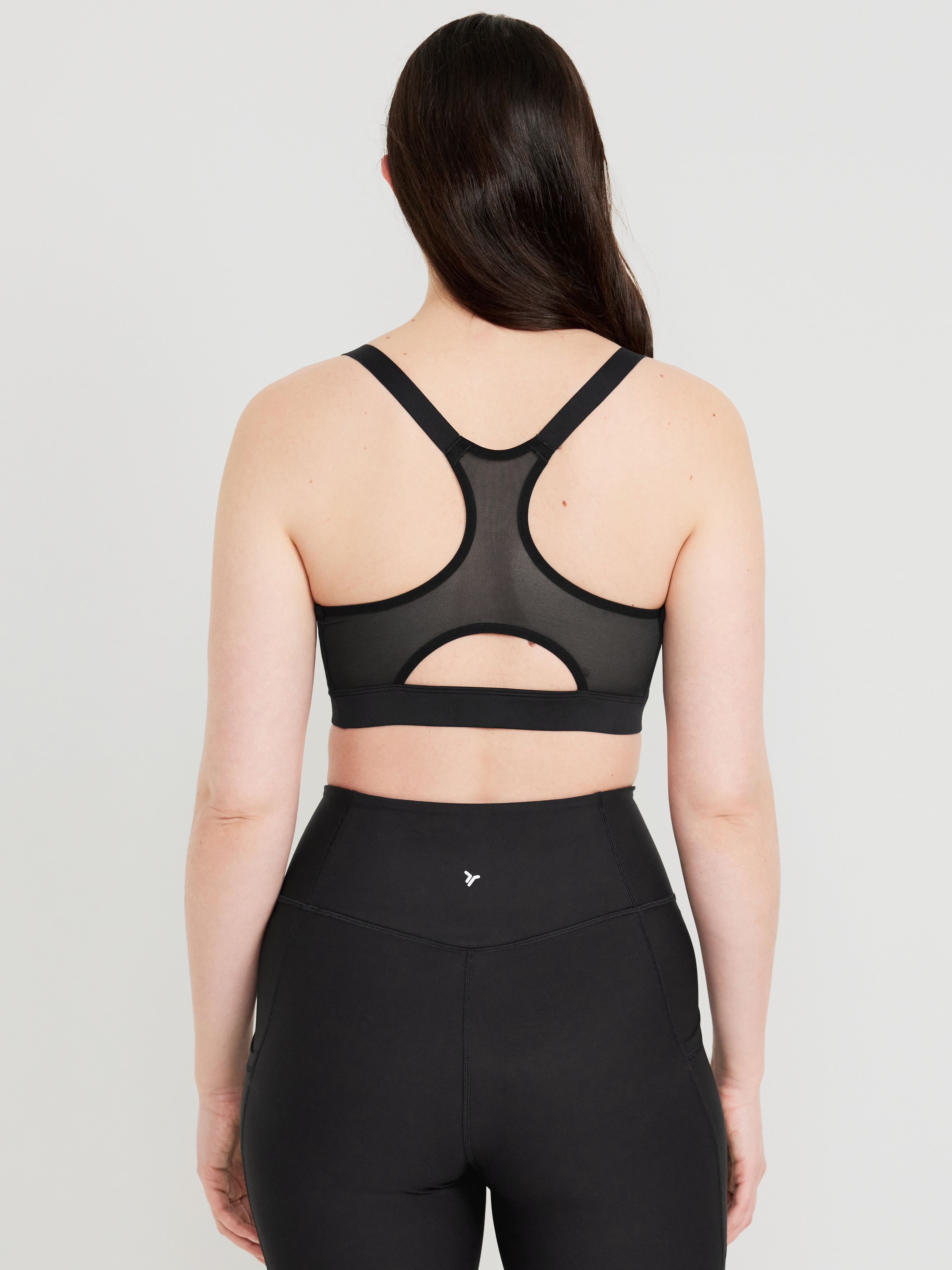 Medium Support PowerSoft Sports Bra - Black Jack - 6