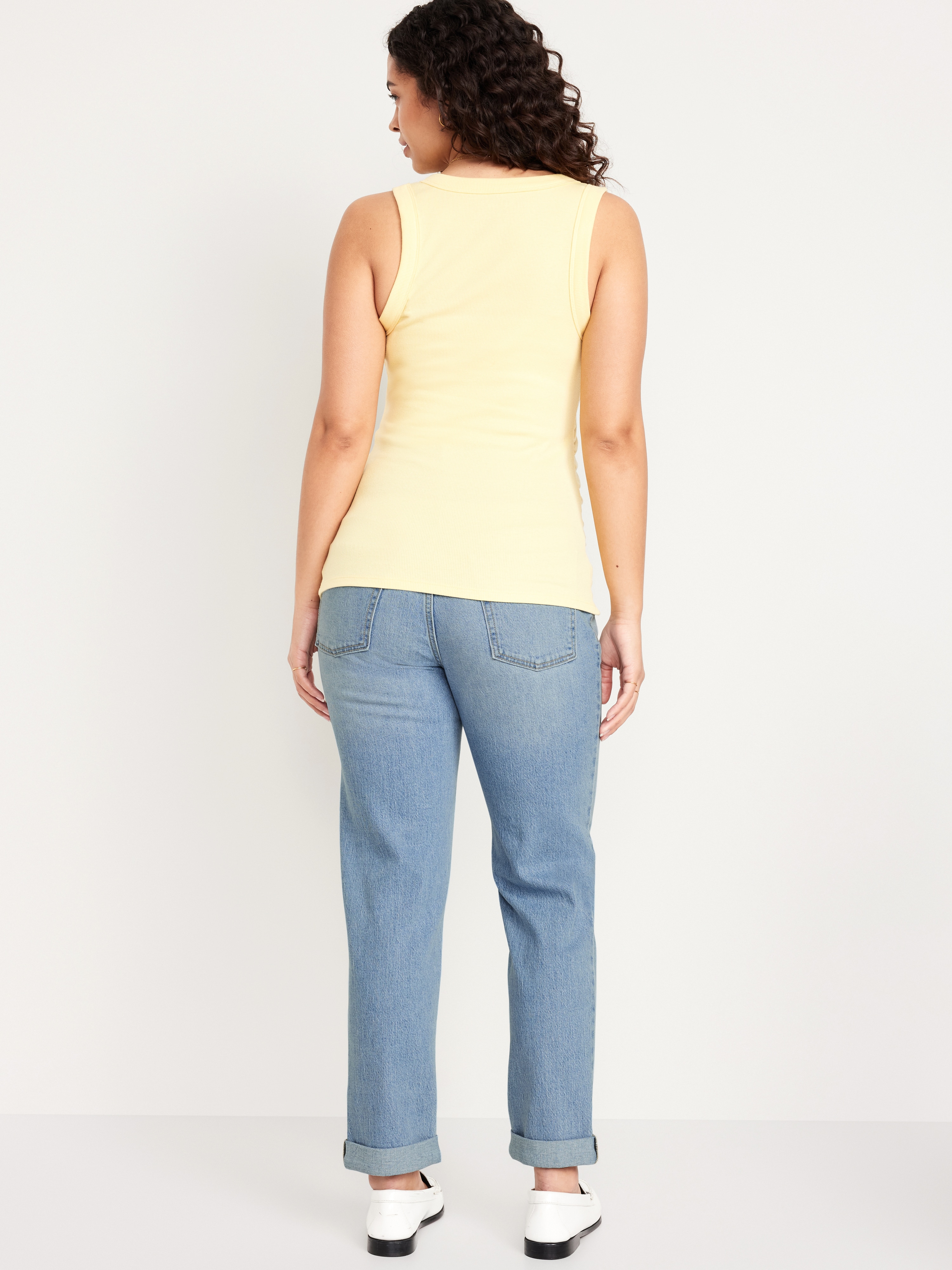 Maternity Full Panel Wow Boyfriend Jeans - Summer - 3