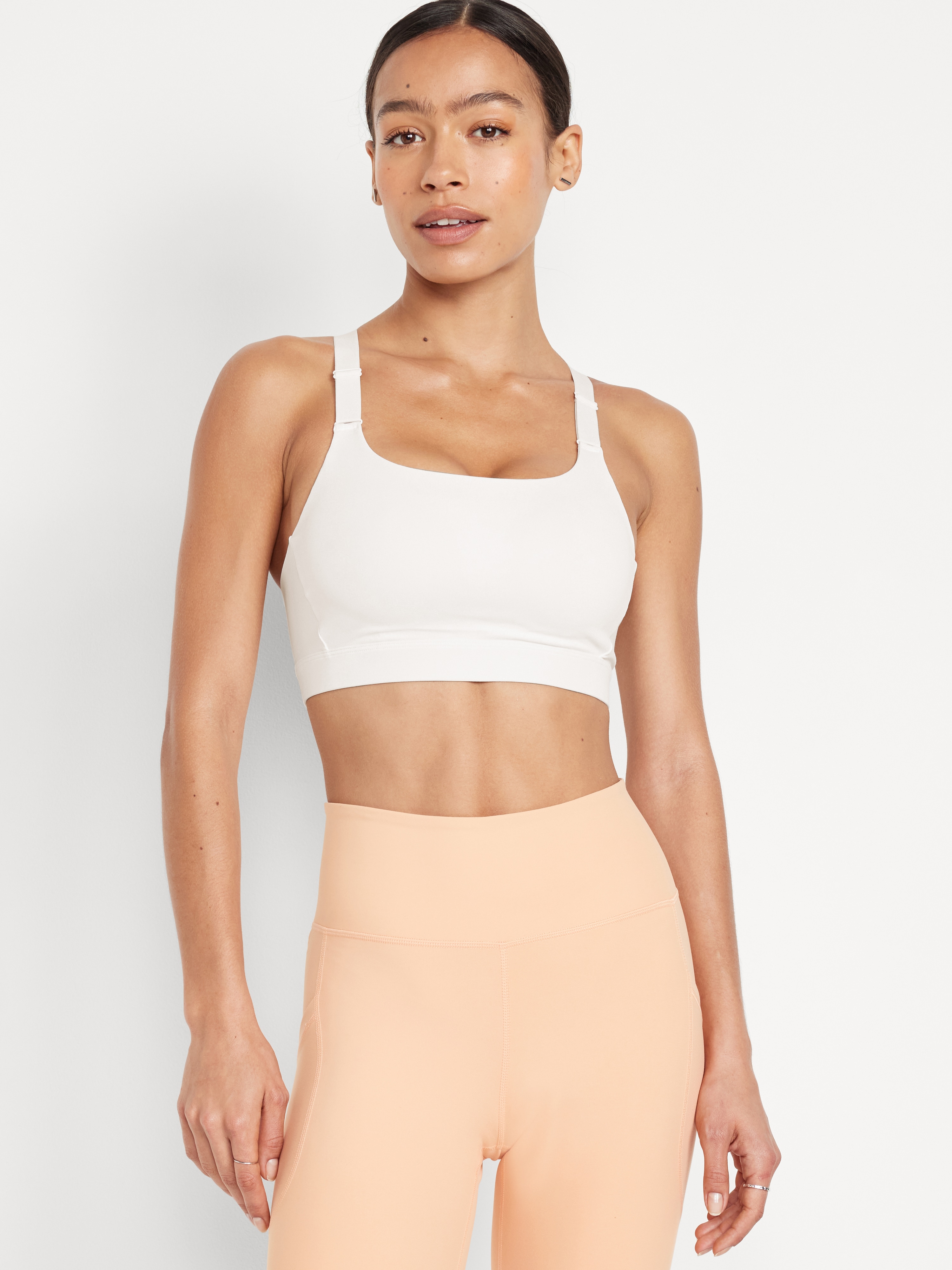 Medium Support PowerSoft Sports Bra - Magnolia - 1