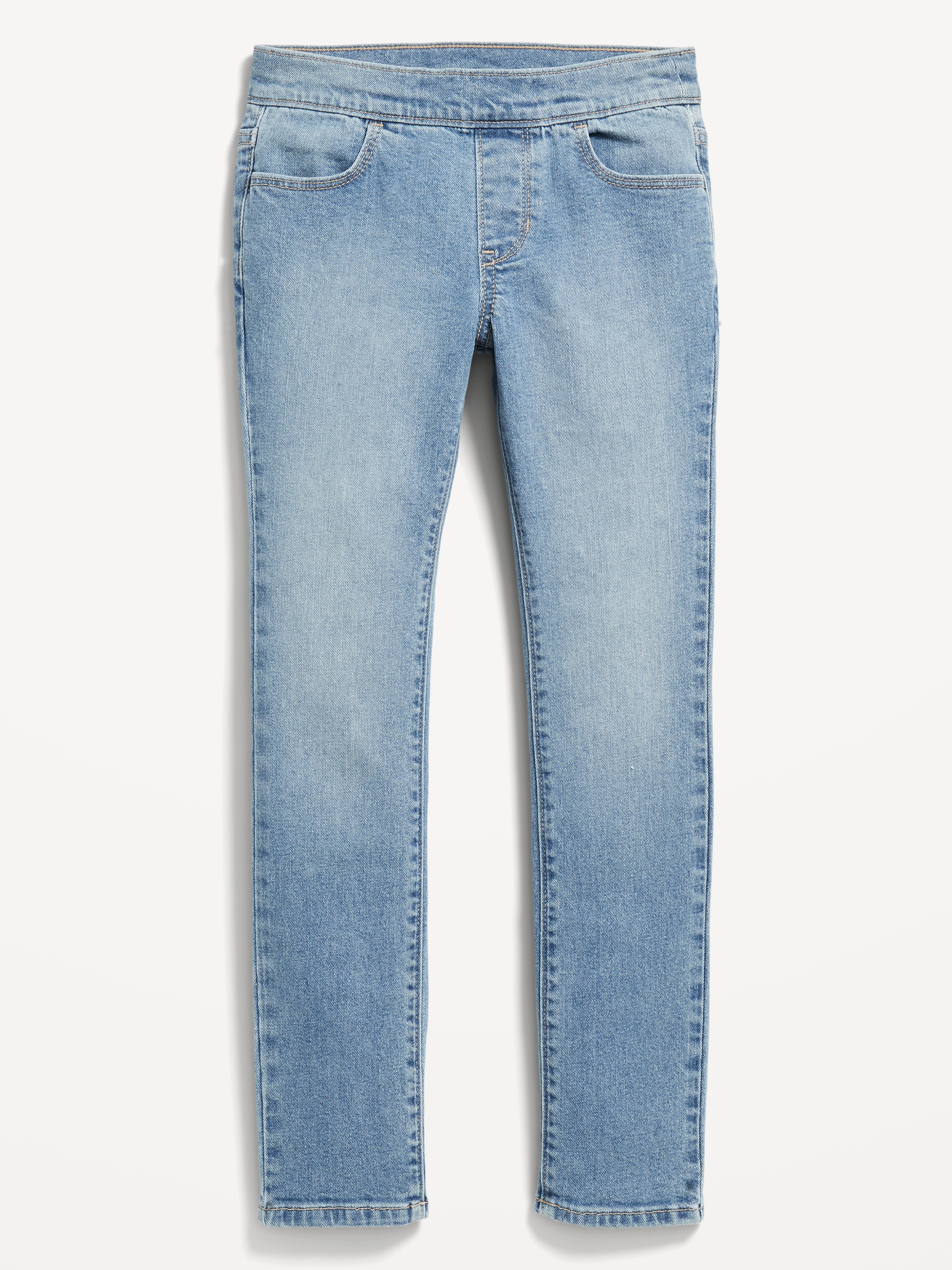 Wow Skinny Pull-On Jeans for Girls - Light Wash - 4