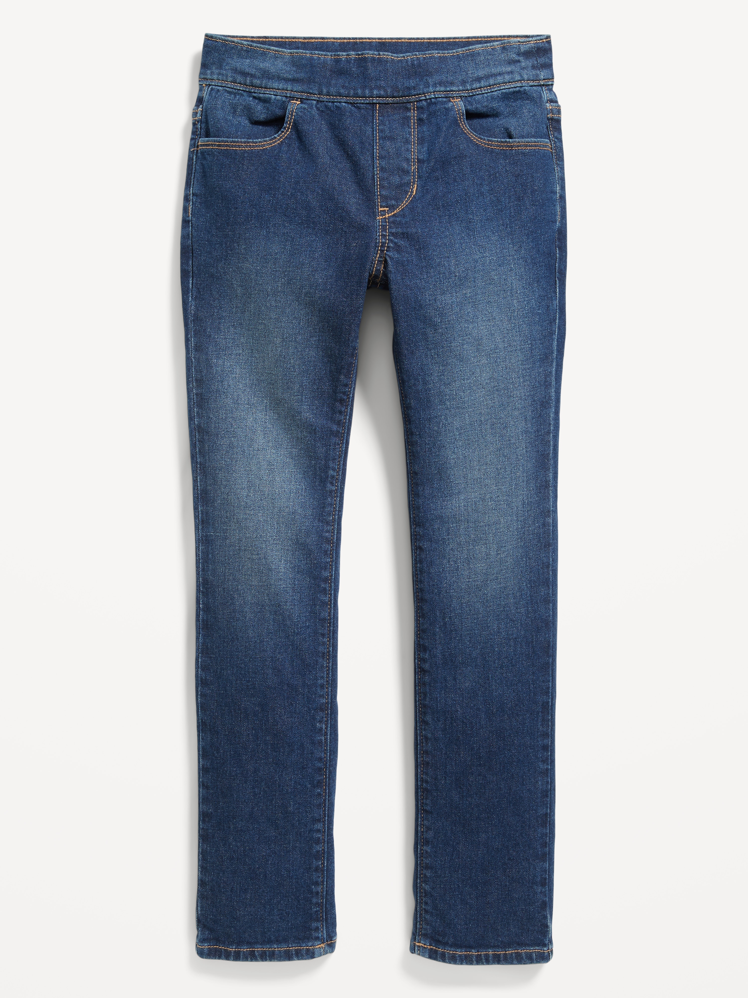 Wow Skinny Pull-On Jeans for Girls - Dark Wash - 4