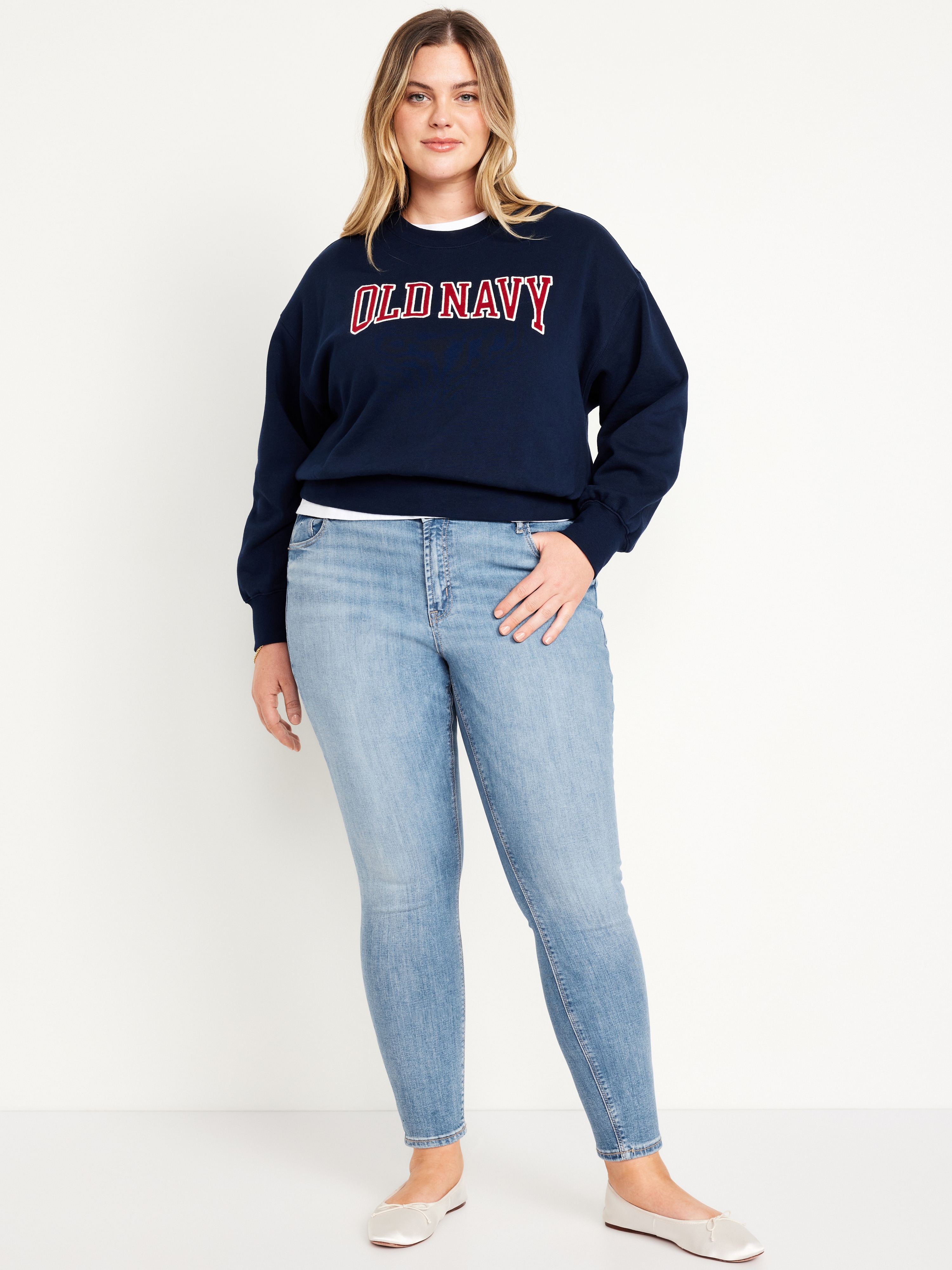Mid-Rise Rockstar Super-Skinny Jeans - Faded Light Wash - 7
