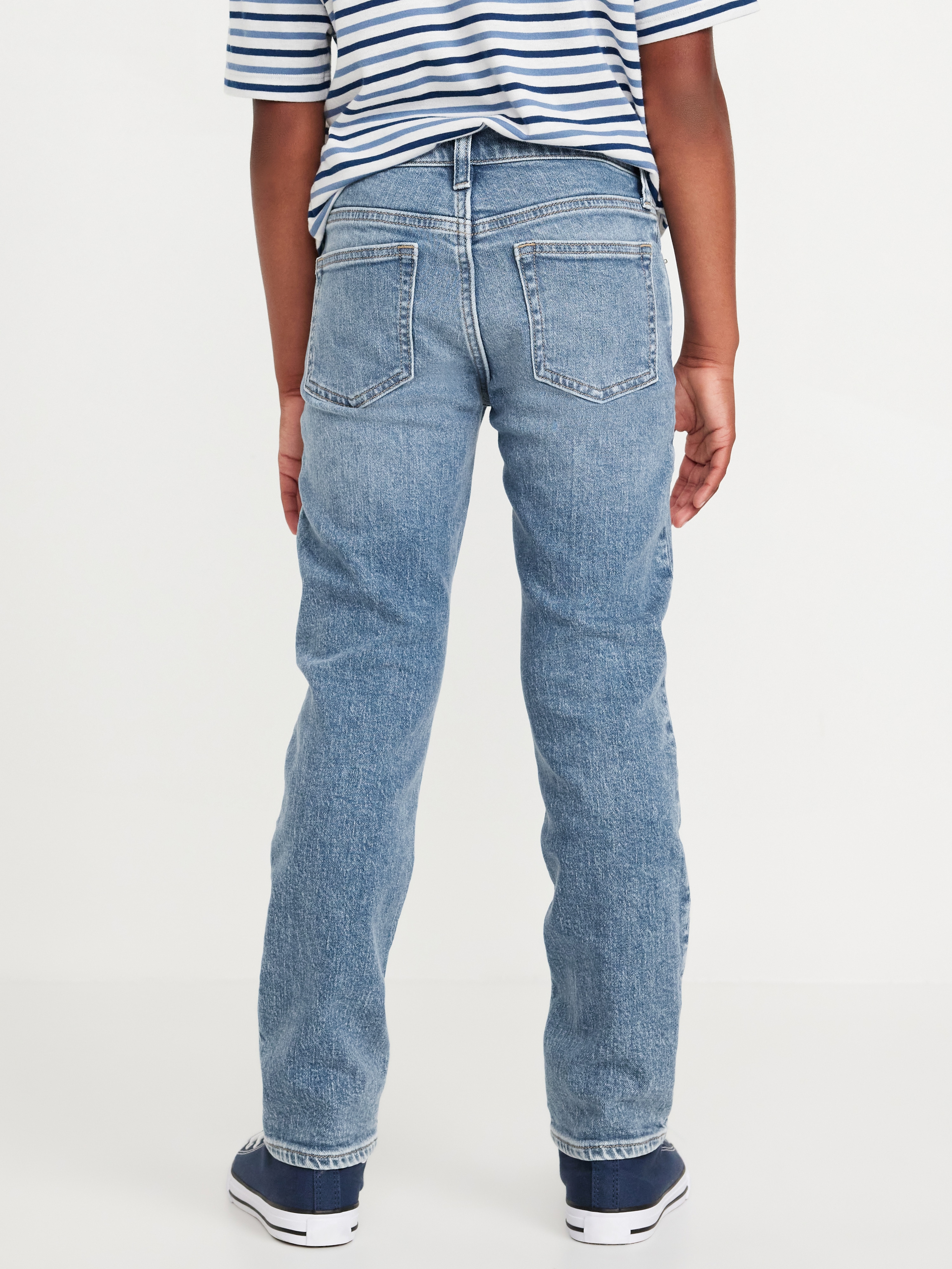 Slim 360° Stretch Jeans for Boys - Destructed Wash - 2
