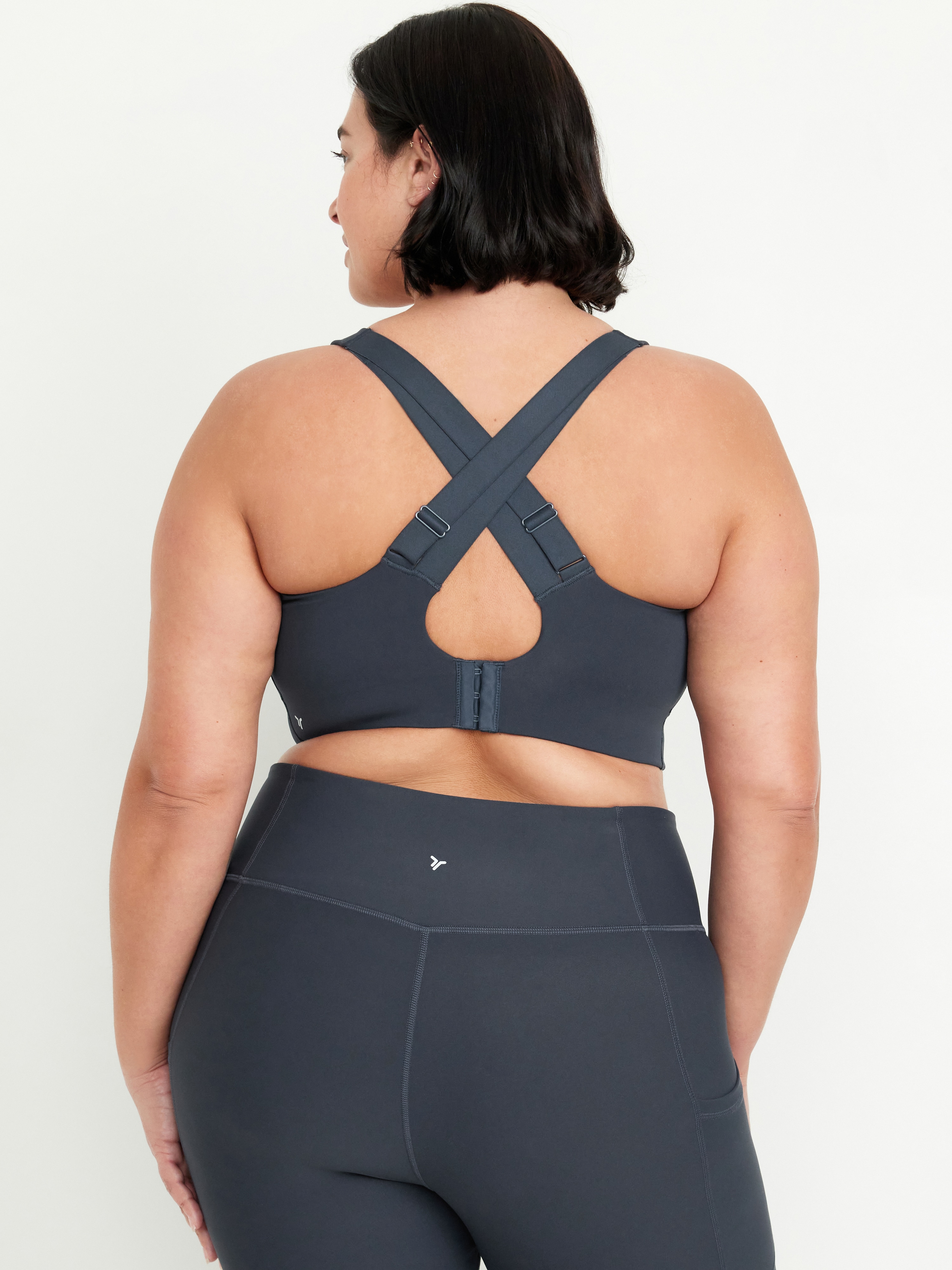 High Support PowerSoft Sports Bra - Dusk Navy - 8