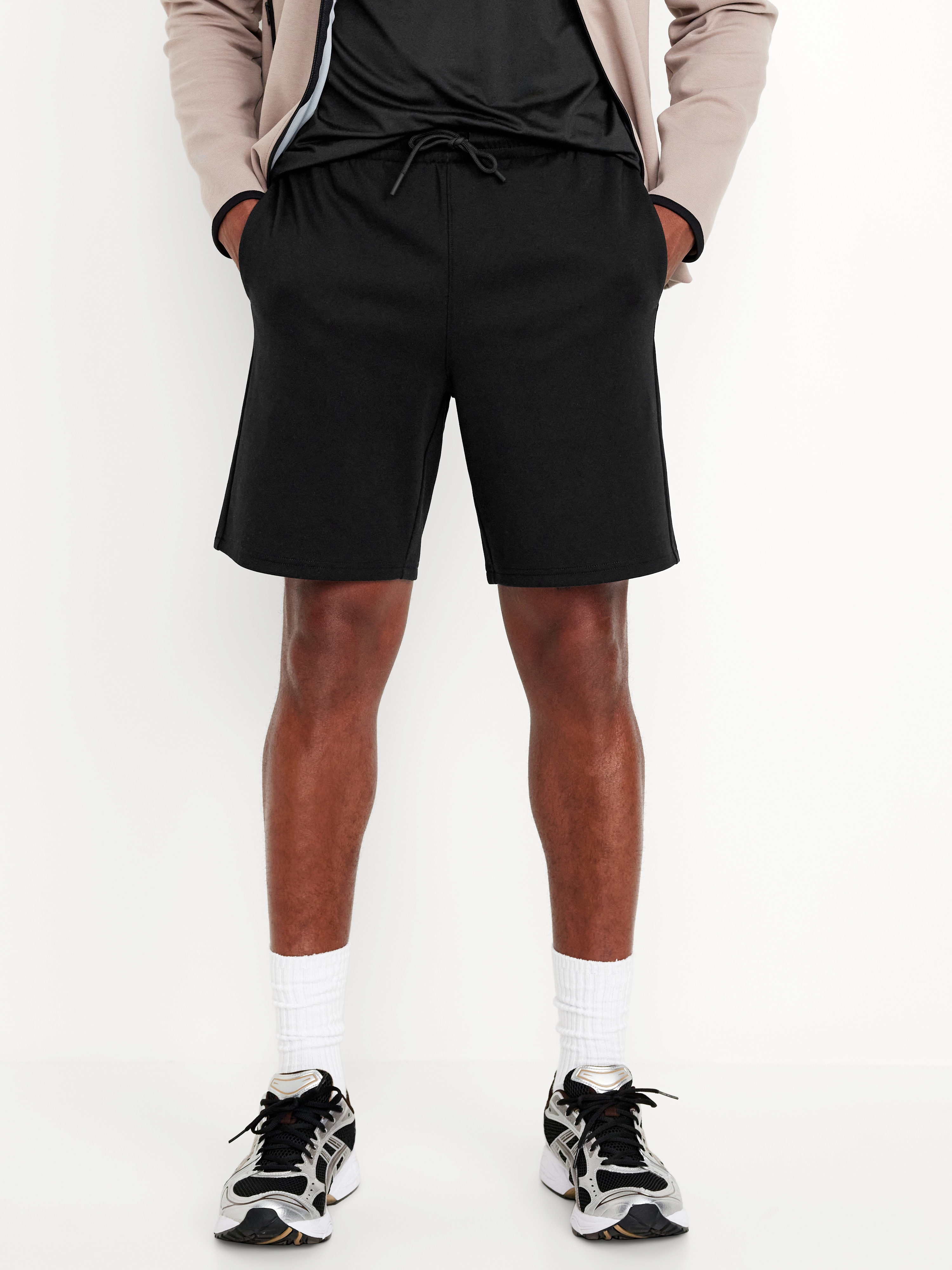 Dynamic Fleece 4.0 Shorts -- 8-inch inseam - Black Jack - 1