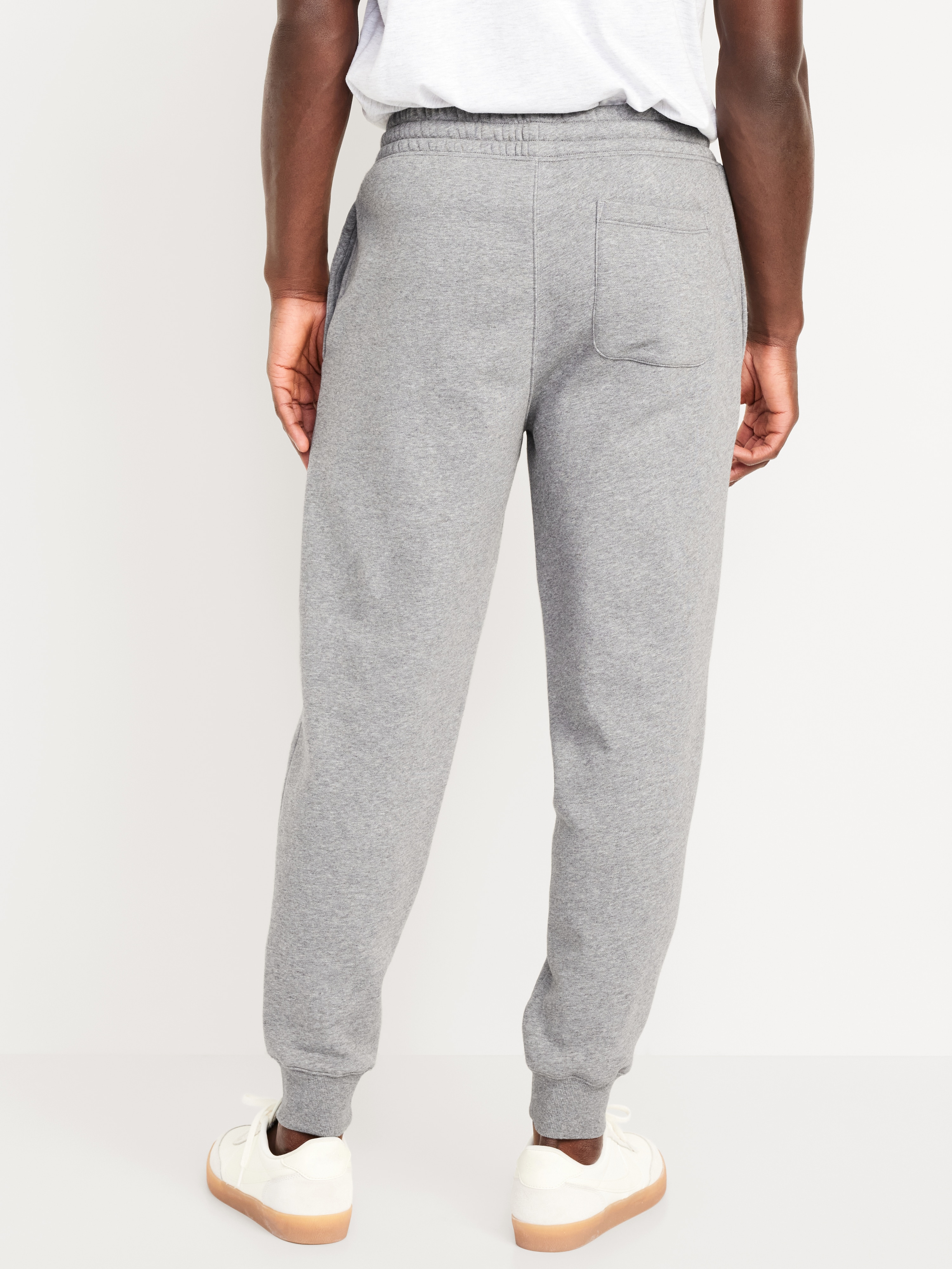 Logo Tapered Jogger Sweatpants - Dark Heather Gray - 2