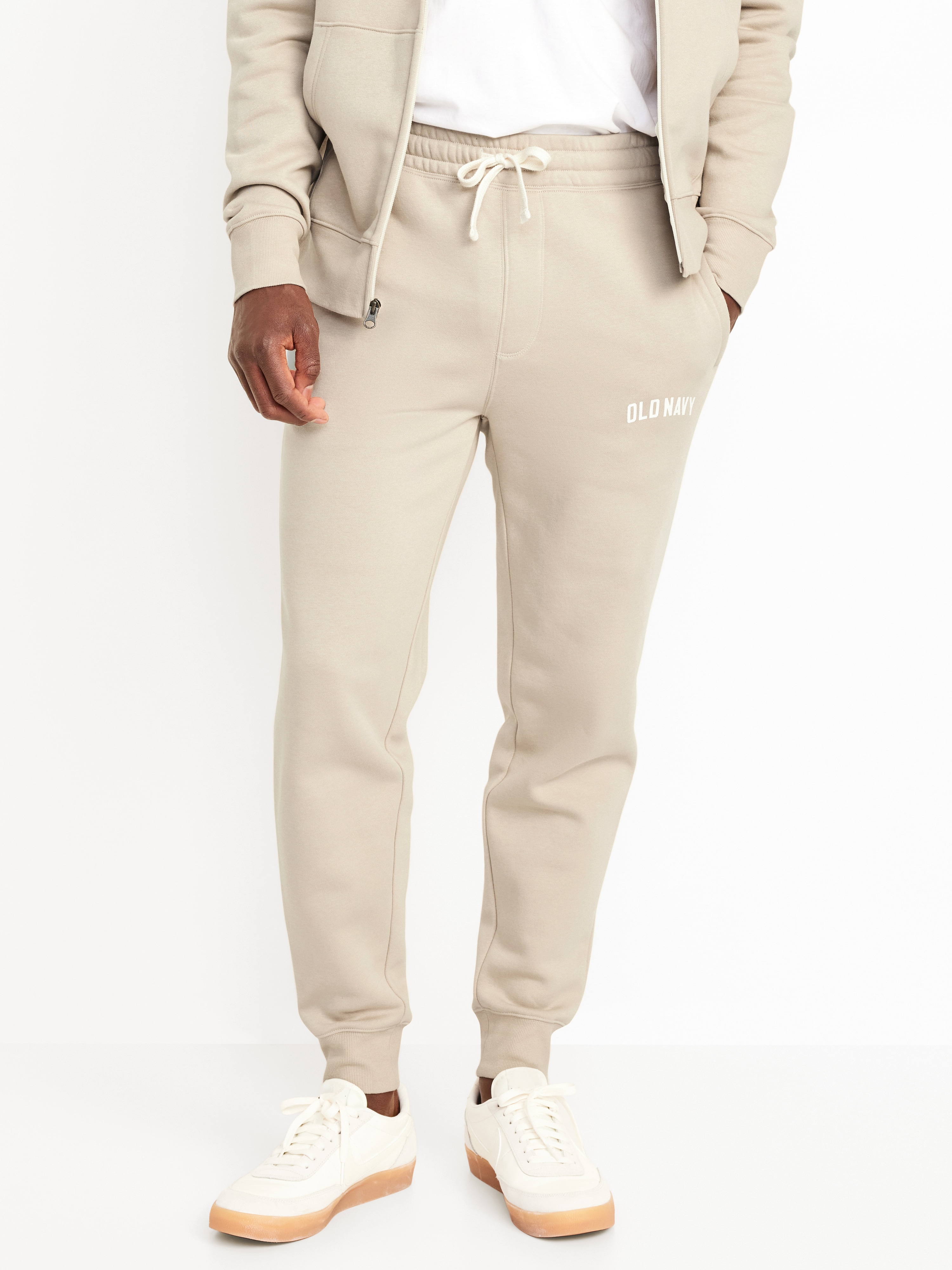 Logo Tapered Jogger Sweatpants - A Stone's Throw - 1