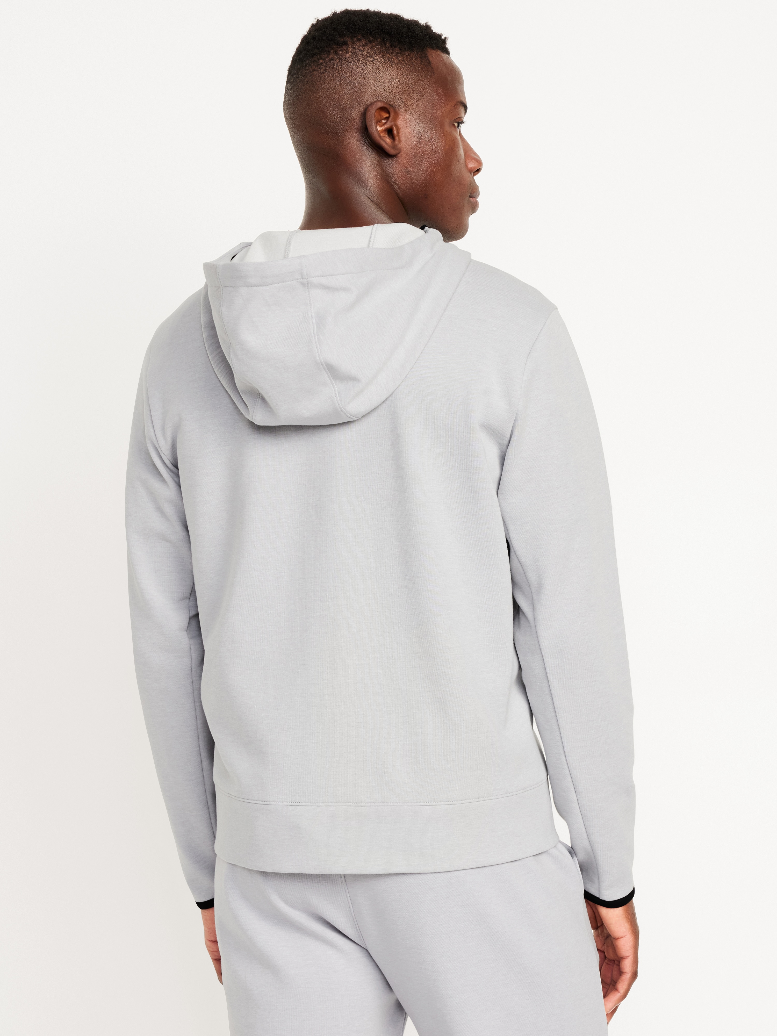 Dynamic Fleece 4.0 Zip Hoodie - Light Heather Gray - 2