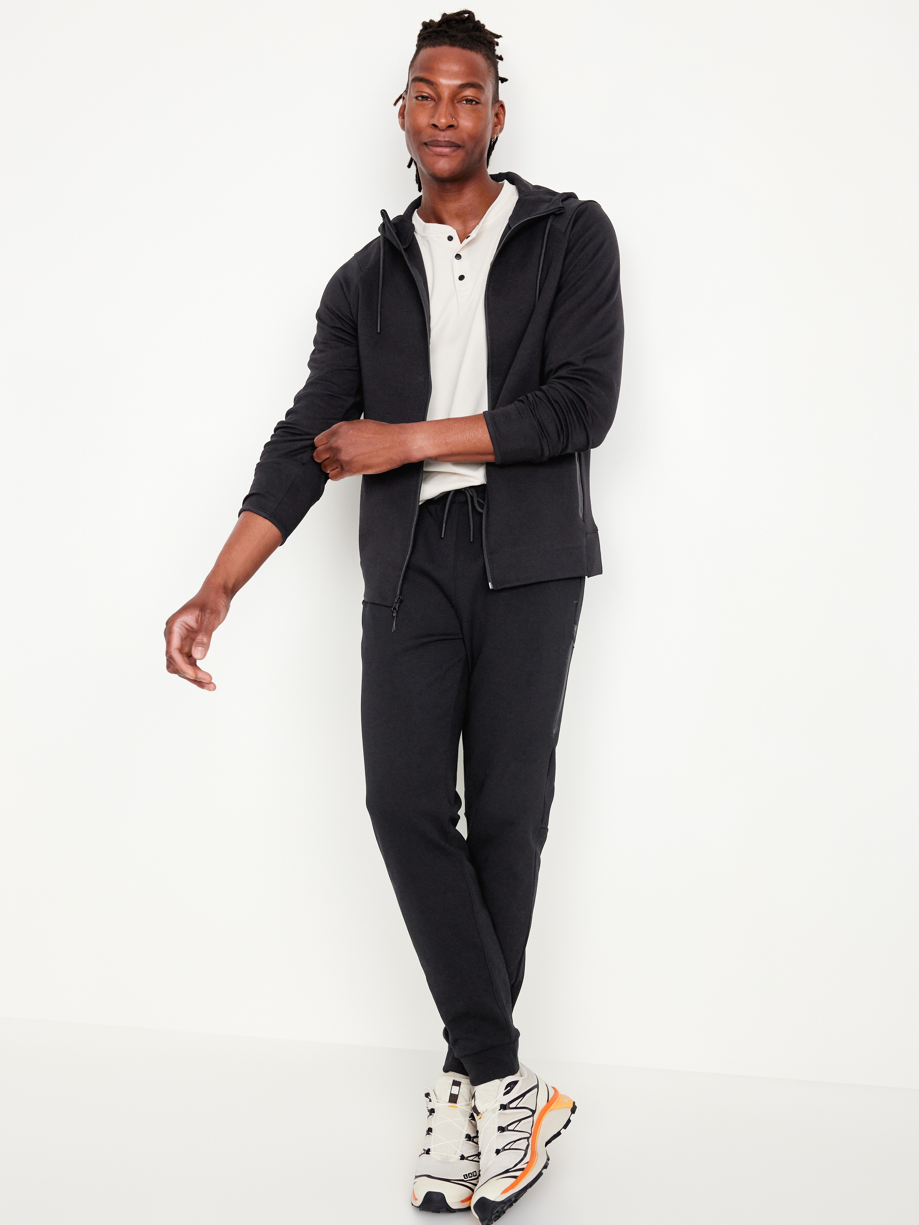 Dynamic Fleece 4.0 Zip Hoodie - Black Jack - 3