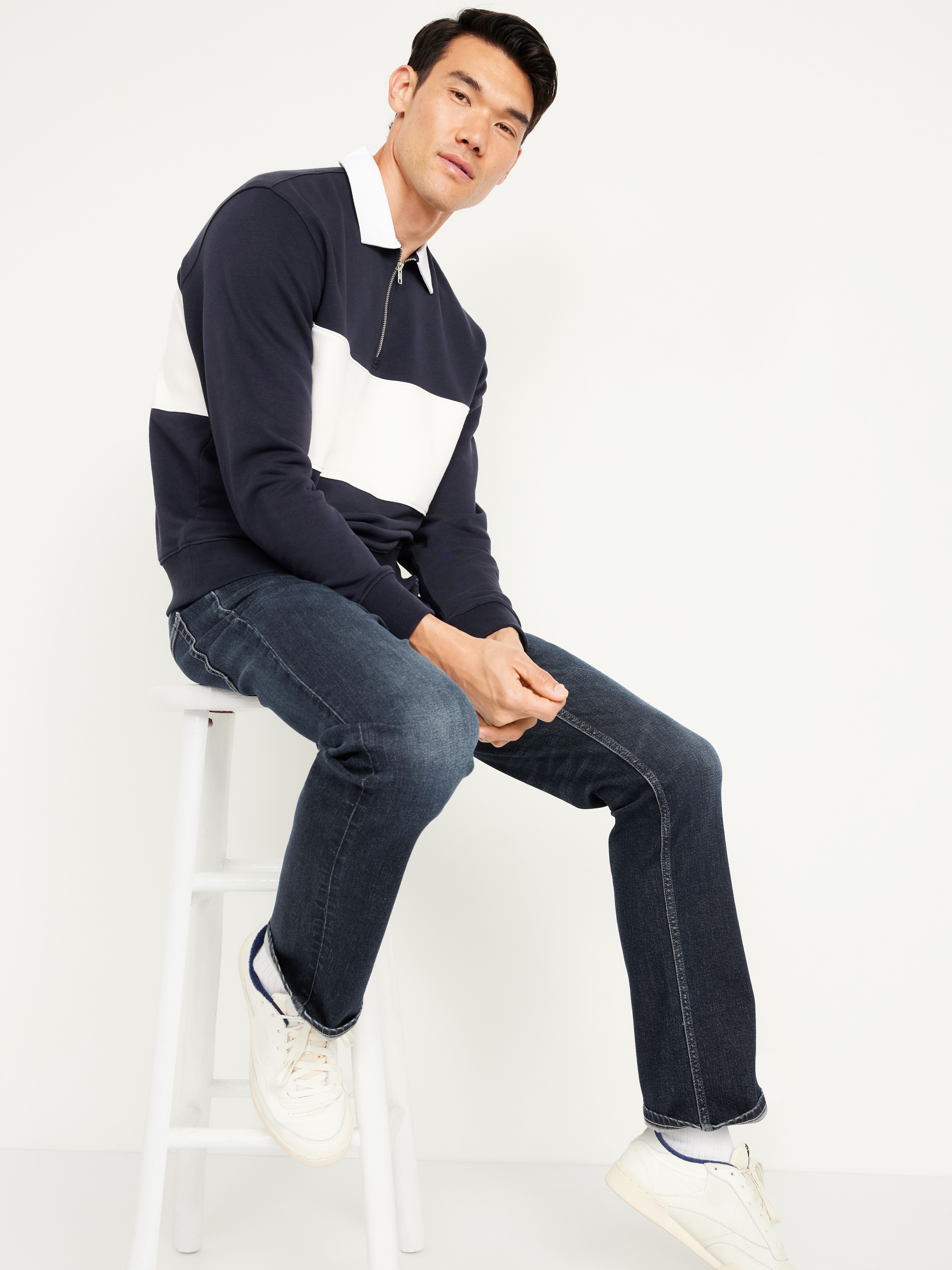 Straight 360° Tech Stretch Performance Jeans - Dark Wash - 3