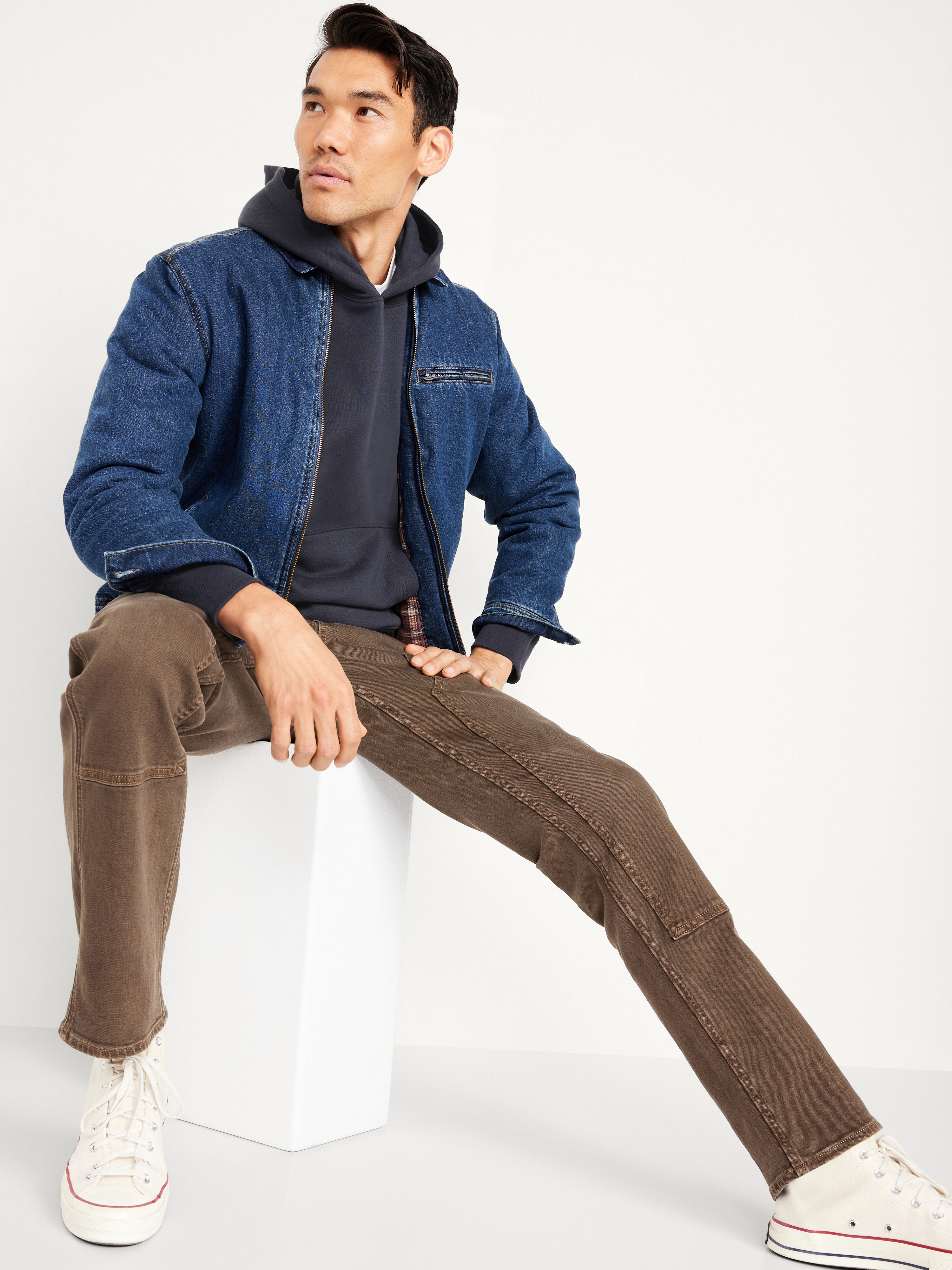 Rotation Popover Hoodie - Navy - 3