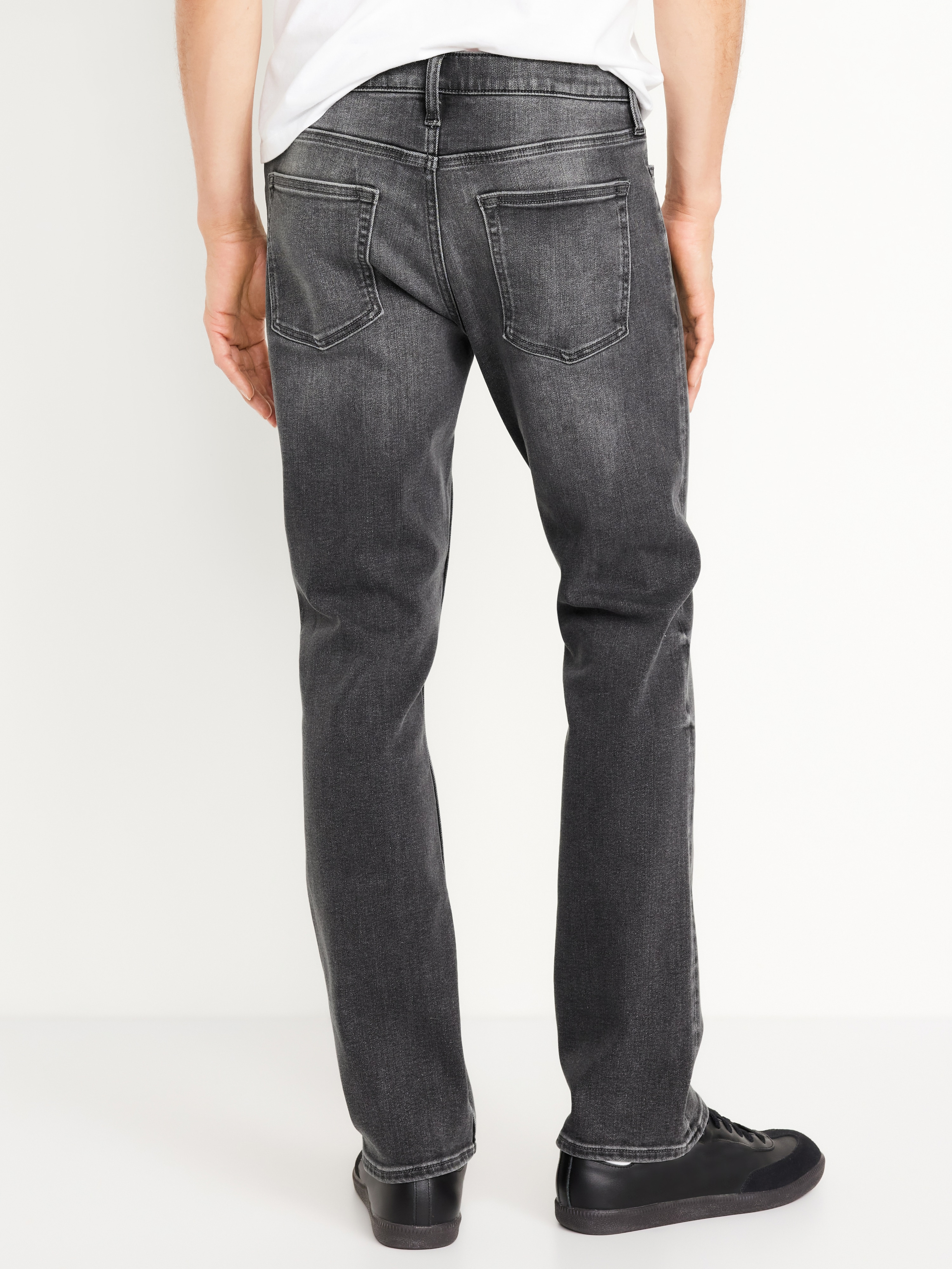 Straight 360° Tech Stretch Performance Jeans - Faded Gray - 2
