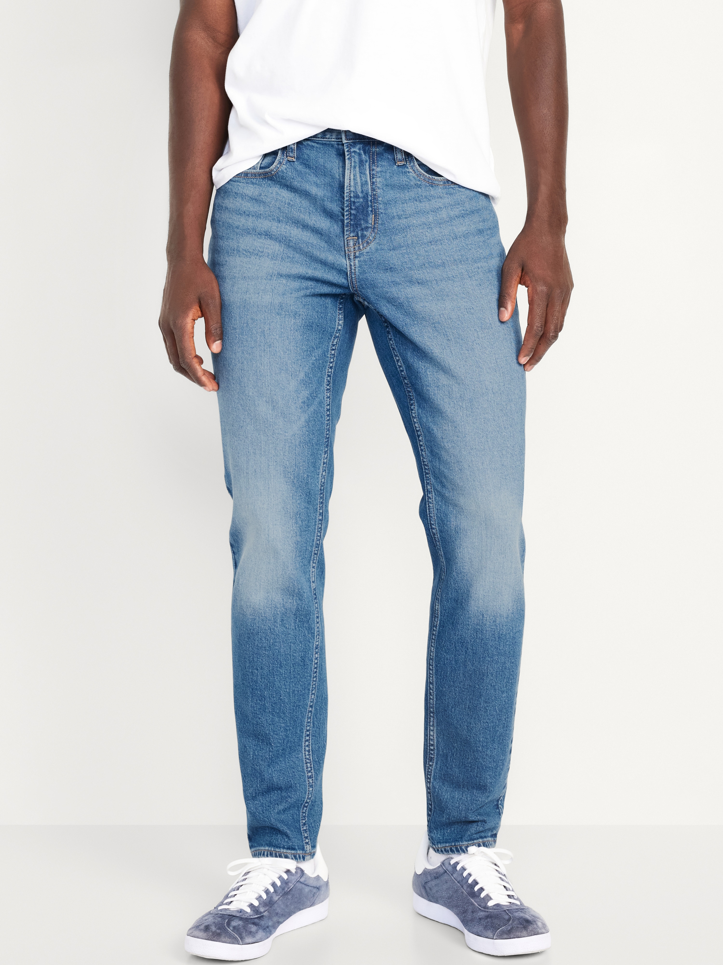 Athletic Taper Jeans - Medium Wash - 1