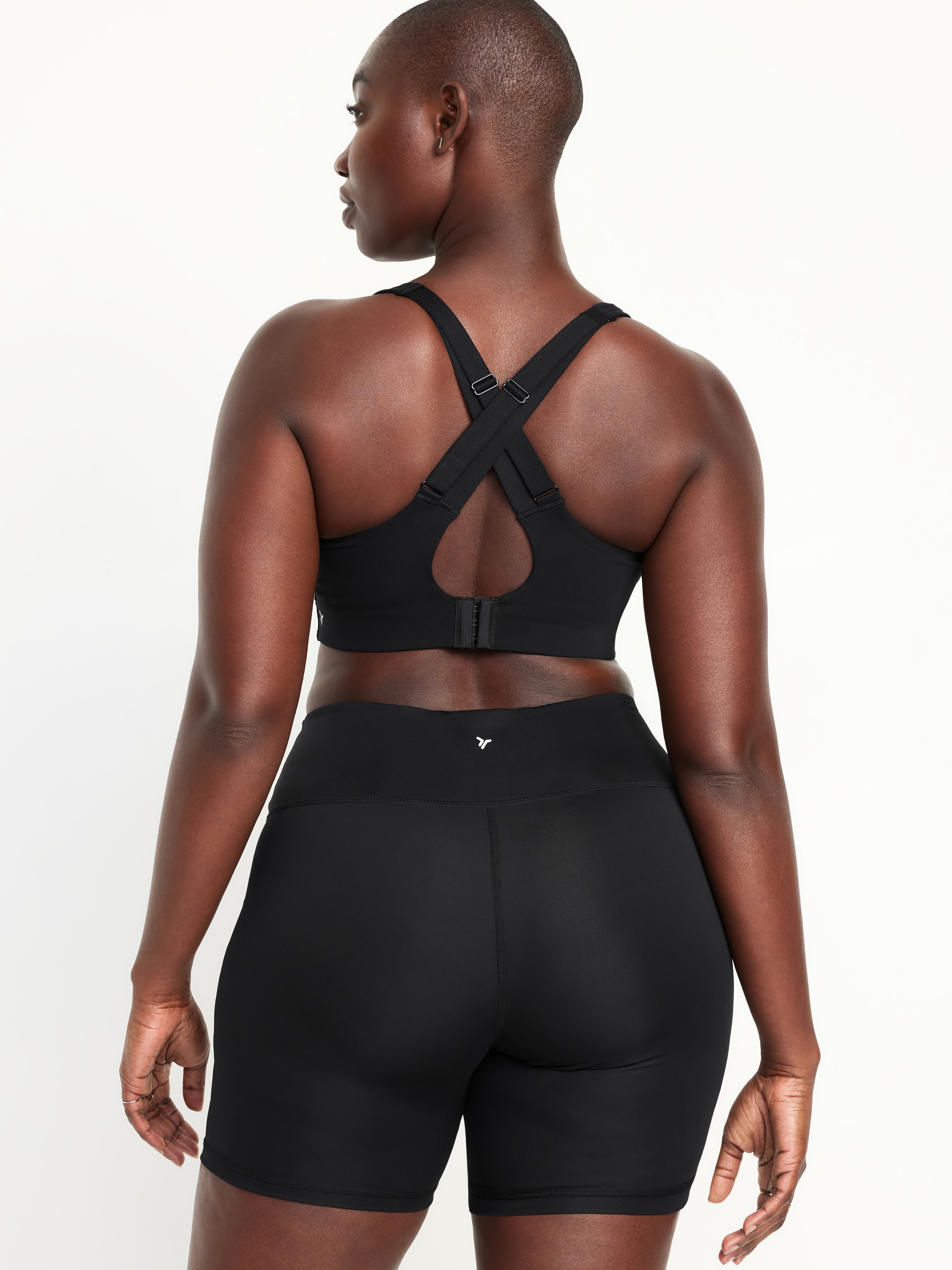 High Support PowerSoft Sports Bra - Black Jack - 6