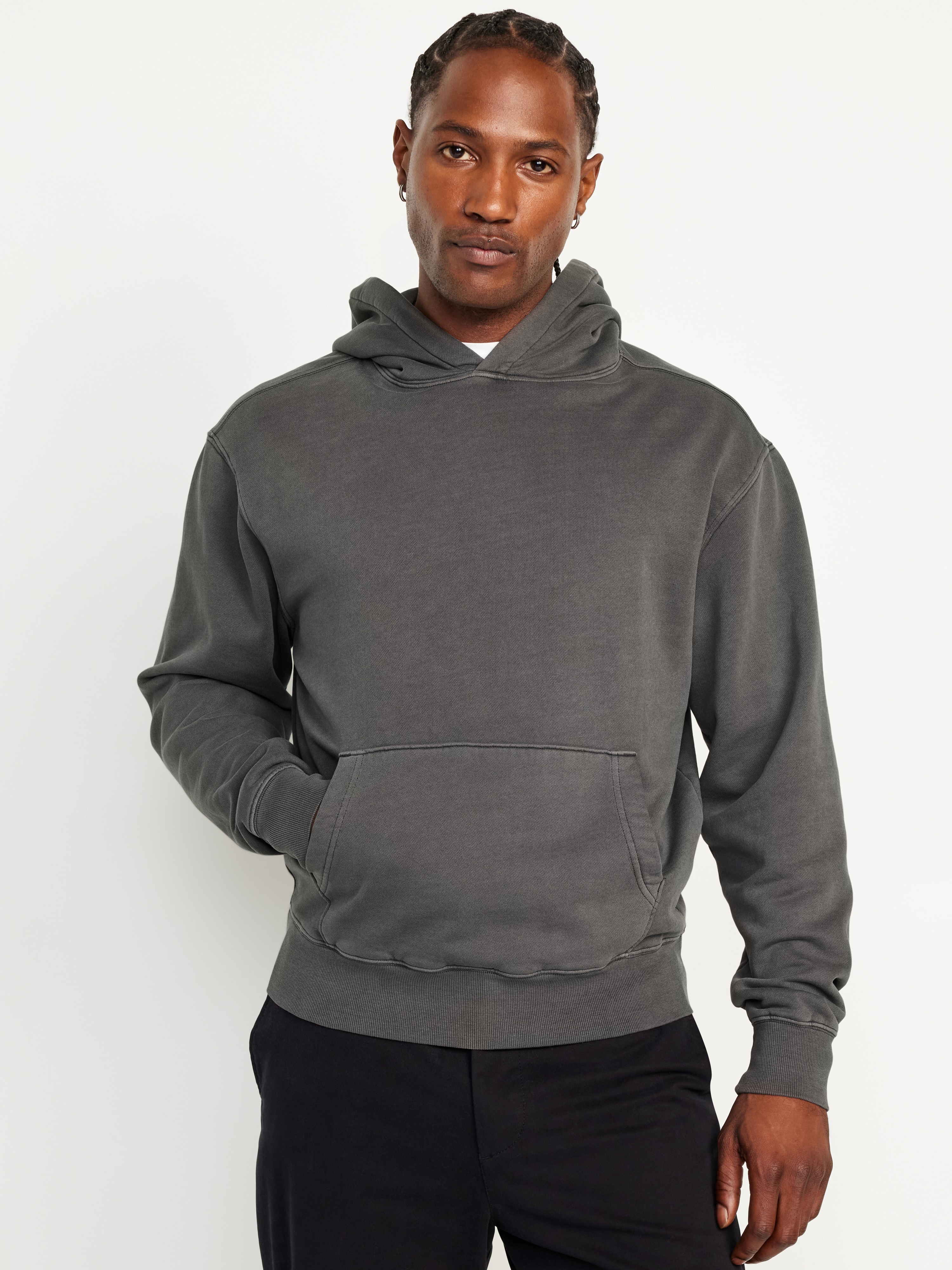 Washed Rotation Hoodie - Washed Black - 1
