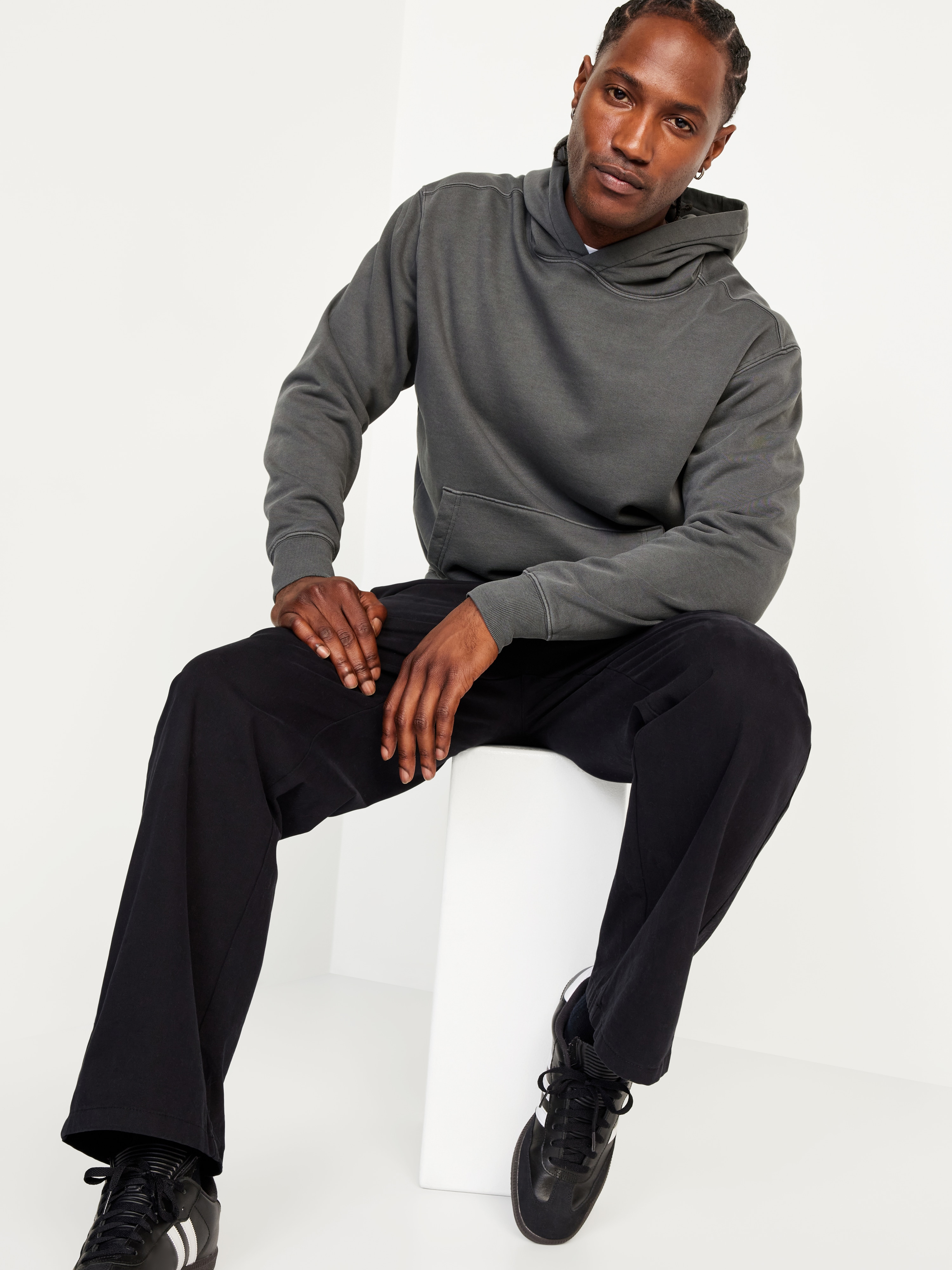 Washed Rotation Hoodie - Washed Black - 3