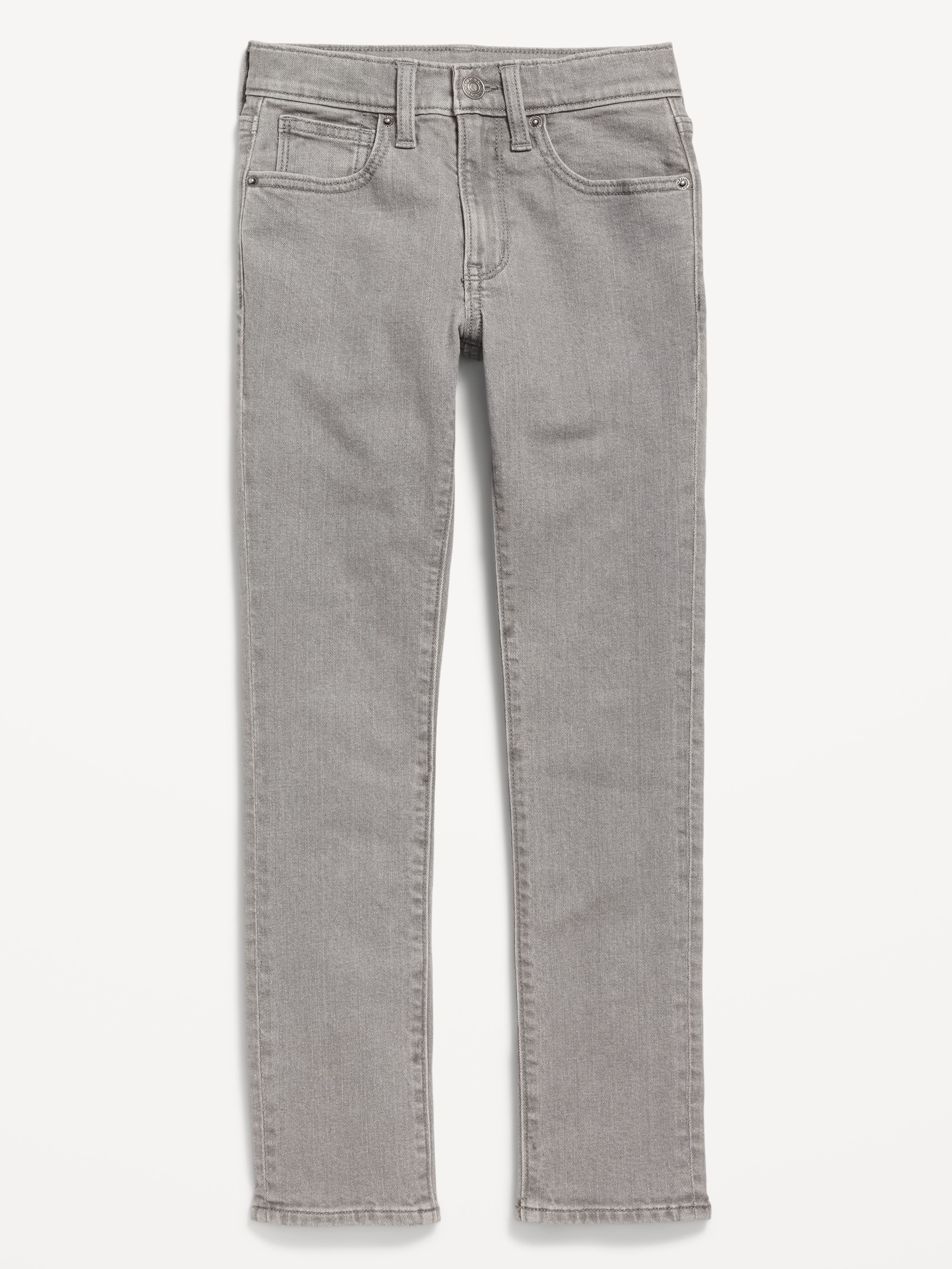 Skinny Built-In Flex Jeans for Boys - Grey Rinse - 4