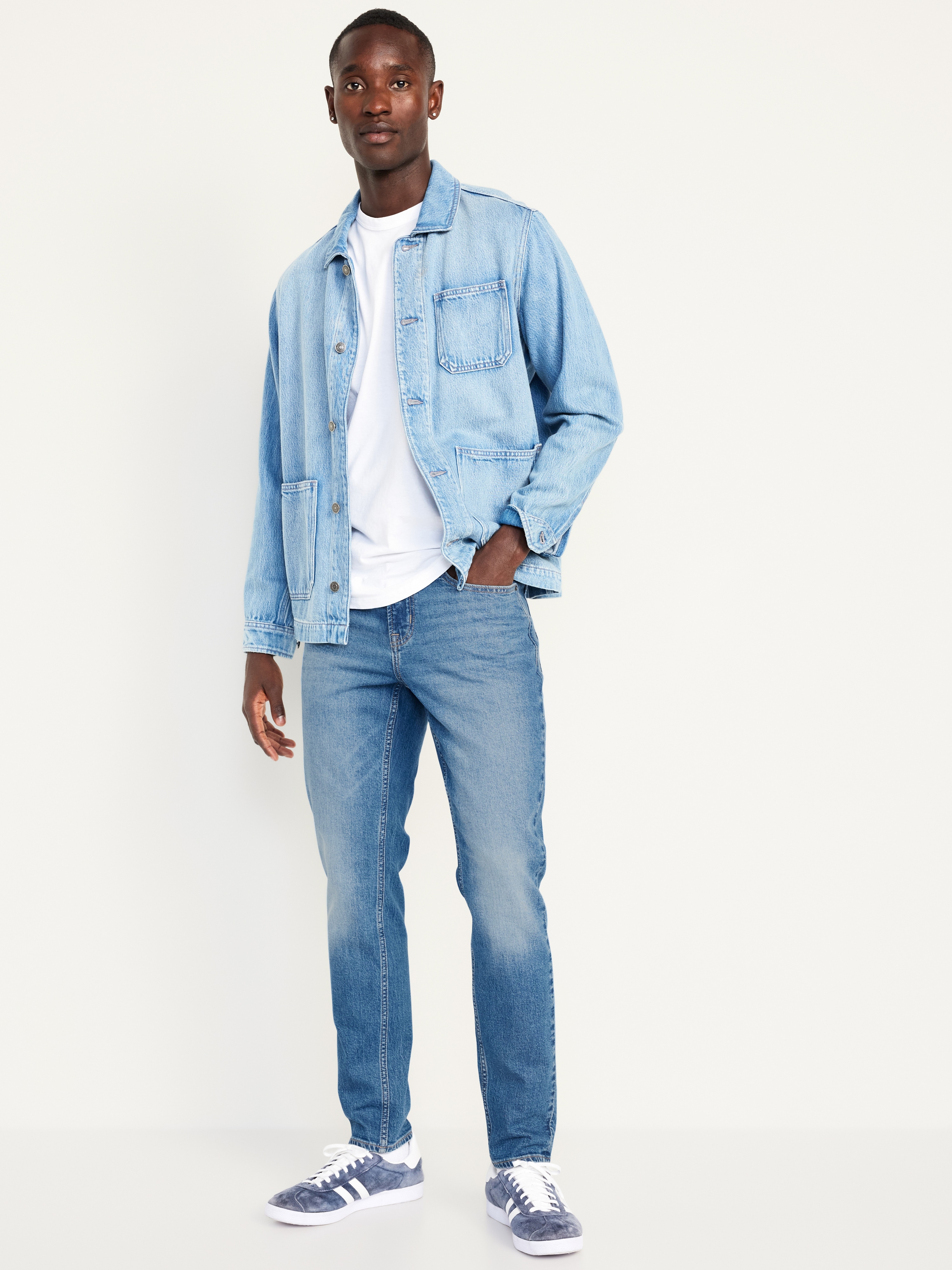 Athletic Taper Jeans - Medium Wash - 3