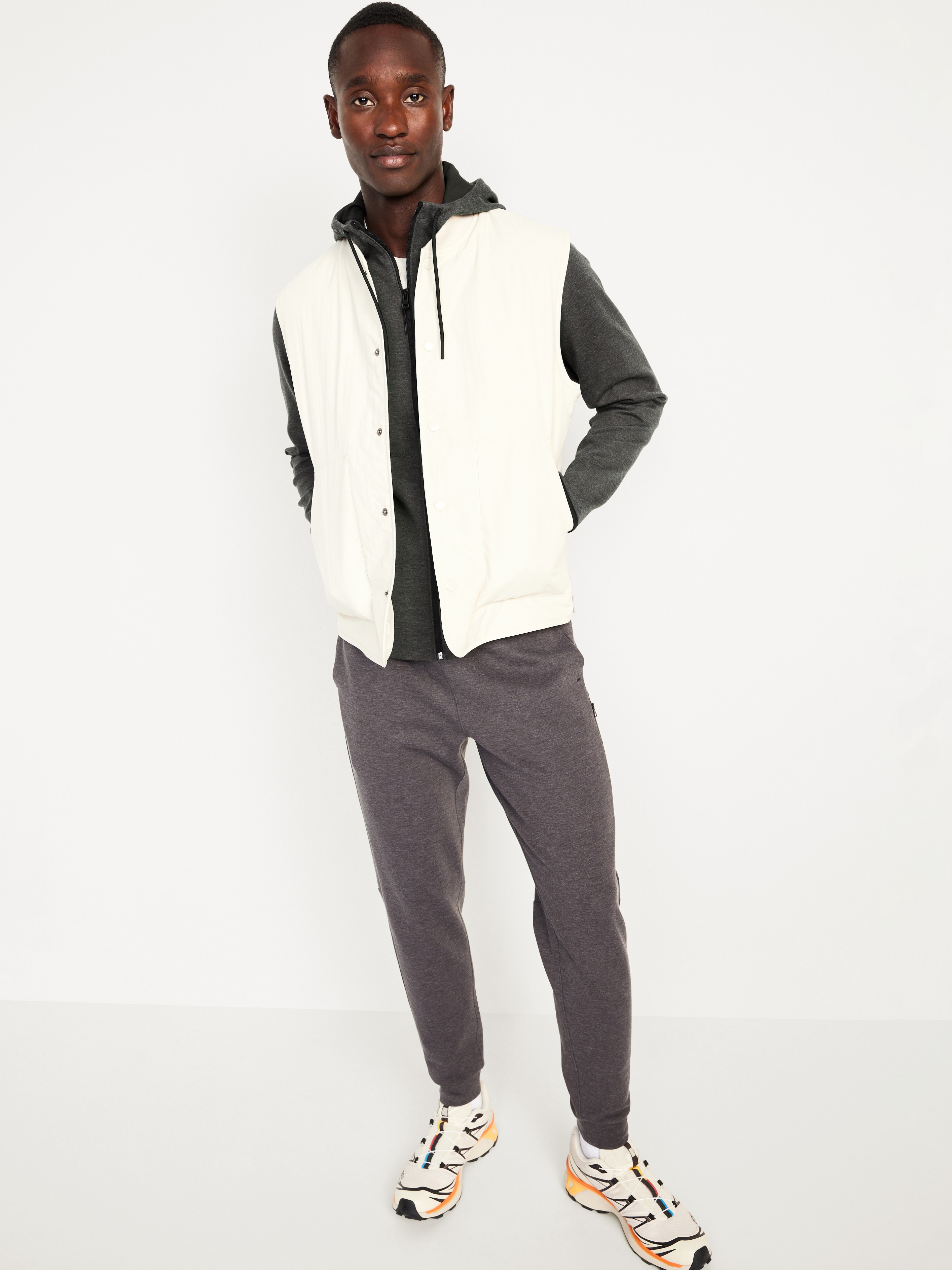 Dynamic Fleece 4.0 Zip Hoodie - Dark Heather Gray - 3