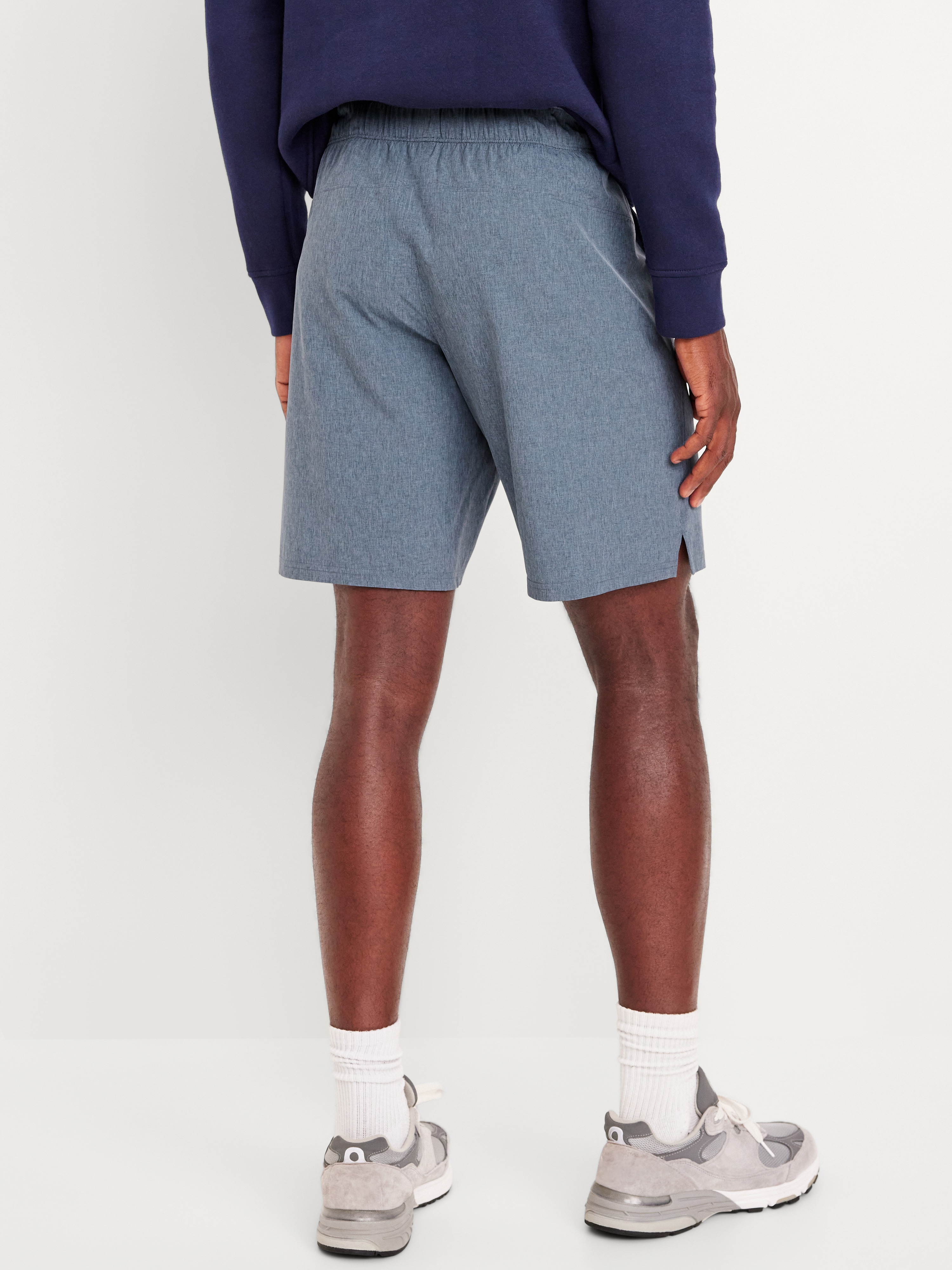 StretchTech Workout Shorts -- 9-inch inseam - Wintry Waters - 2