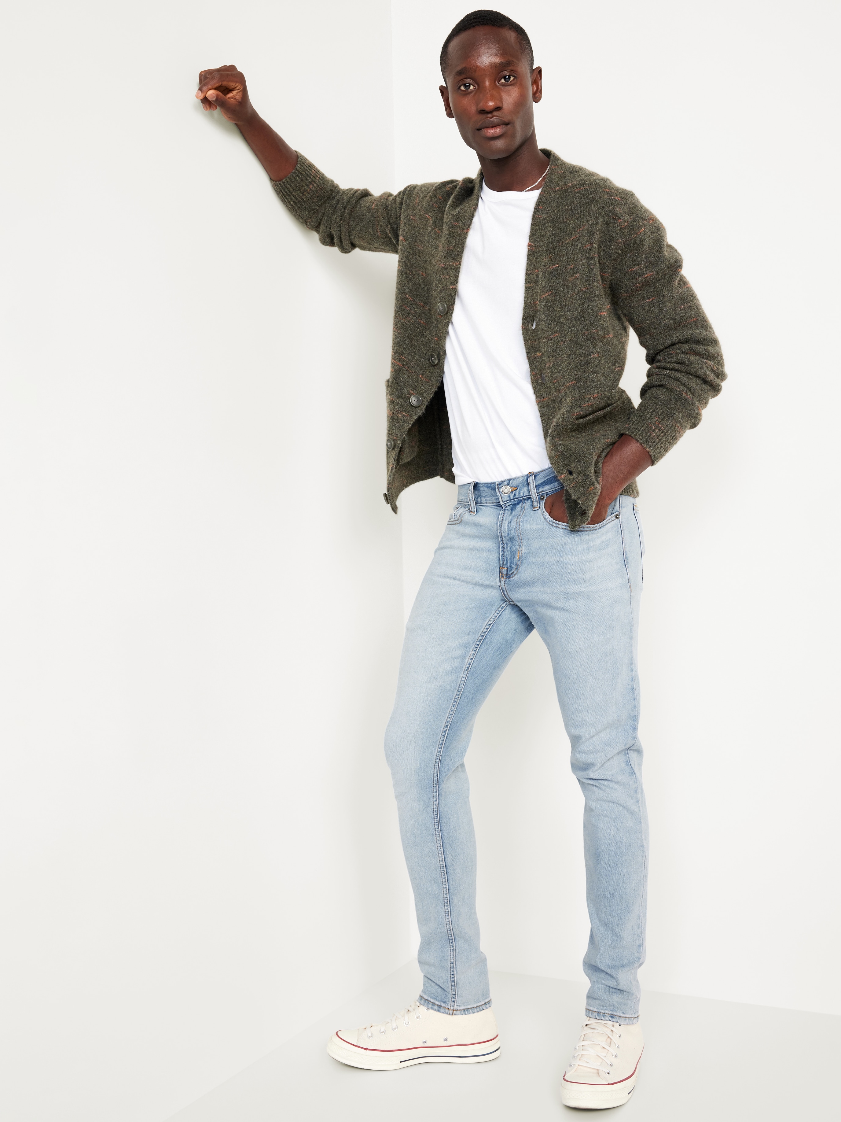Skinny Built-In Flex Jeans - Light Wash - 3